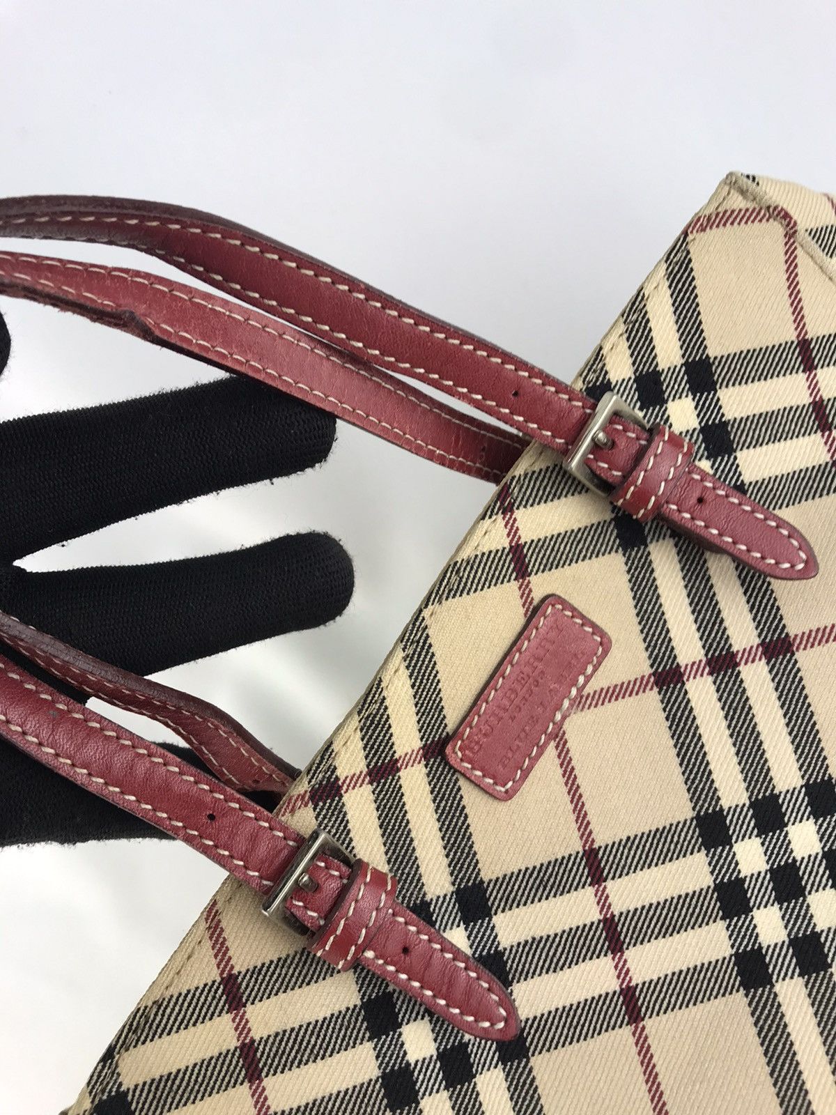 Burberry ❌Last Drop❌ Auth Burberry london Nova blue label handbag Size ONE SIZE - 19 Thumbnail