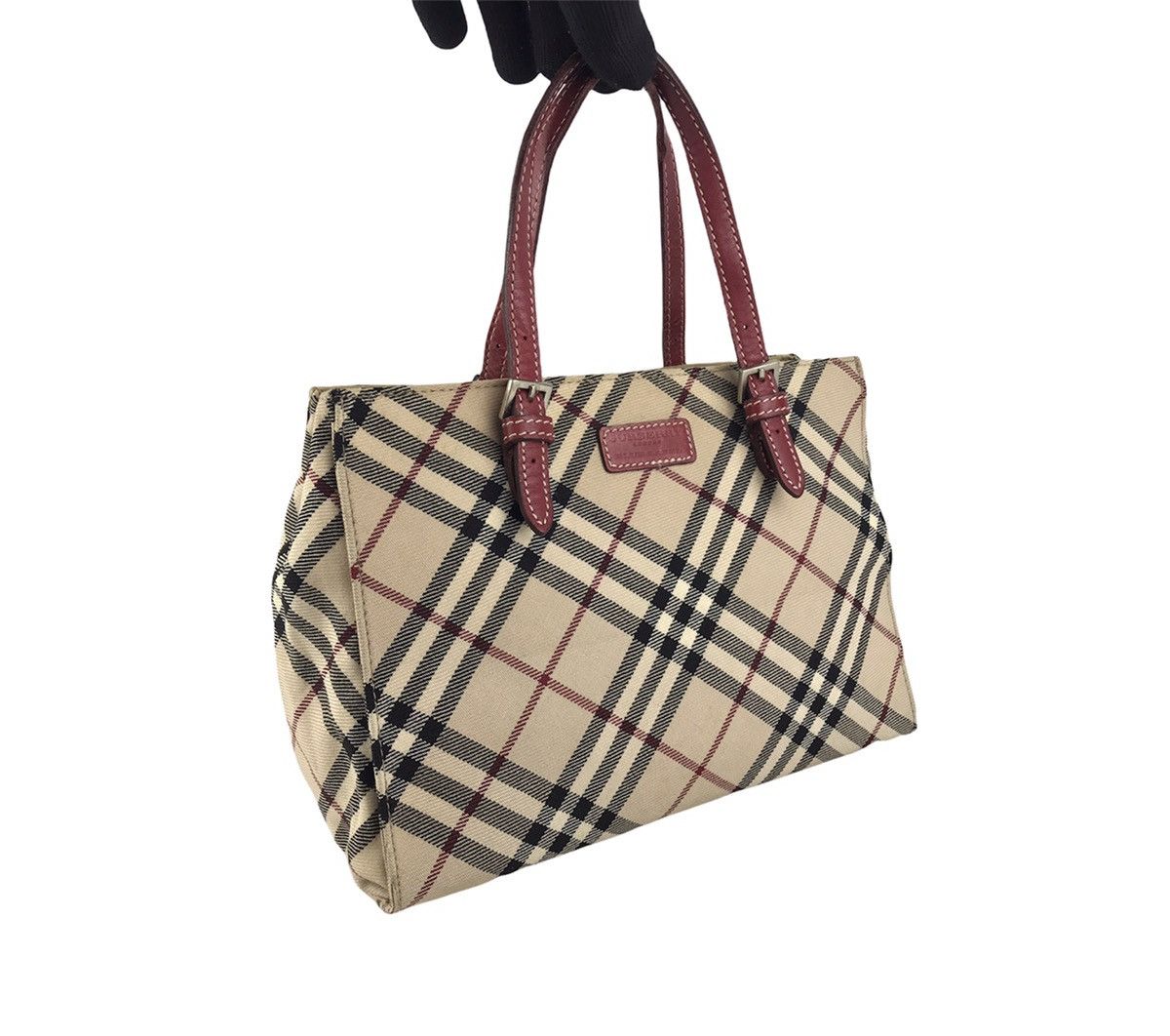 Burberry ❌Last Drop❌ Auth Burberry london Nova blue label handbag Size ONE SIZE - 2 Thumbnail