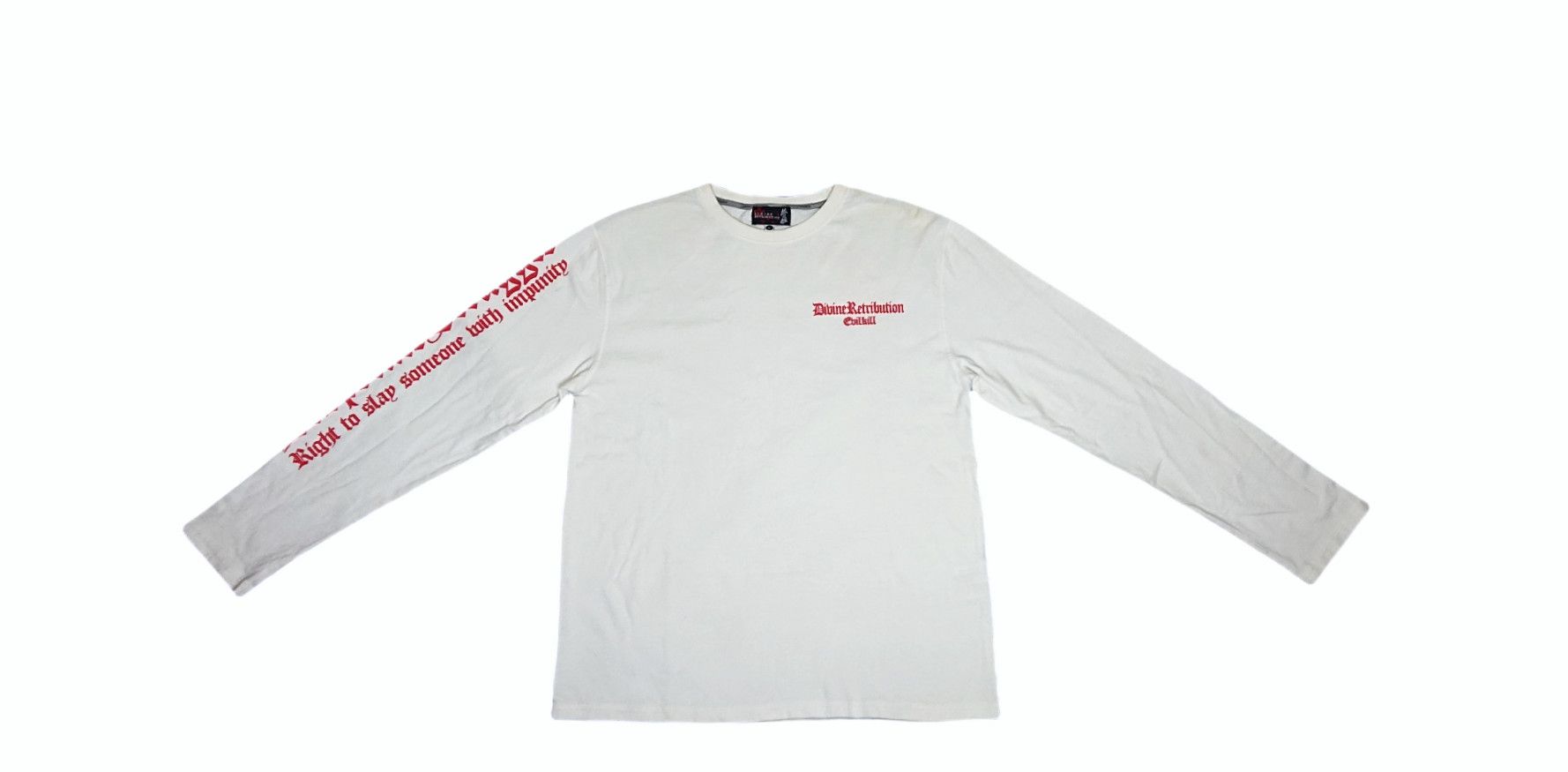 Anime × Japanese Brand VINTAGE RARE DIVINE RETRIBUTION OVERKILL ANIME SOUVENIR TEE Size US L / EU 52-54 / 3 - 2 Thumbnail