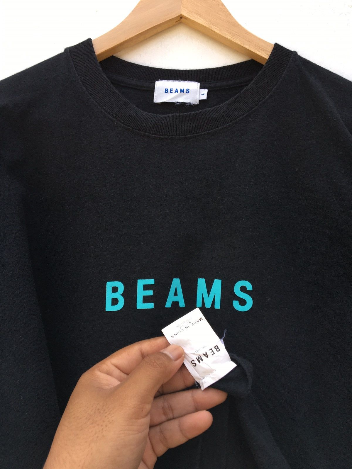 Beams Plus Beams Japan T-shirt Spell Out Beams Plus Size US L / EU 52-54 / 3 - 8 Thumbnail