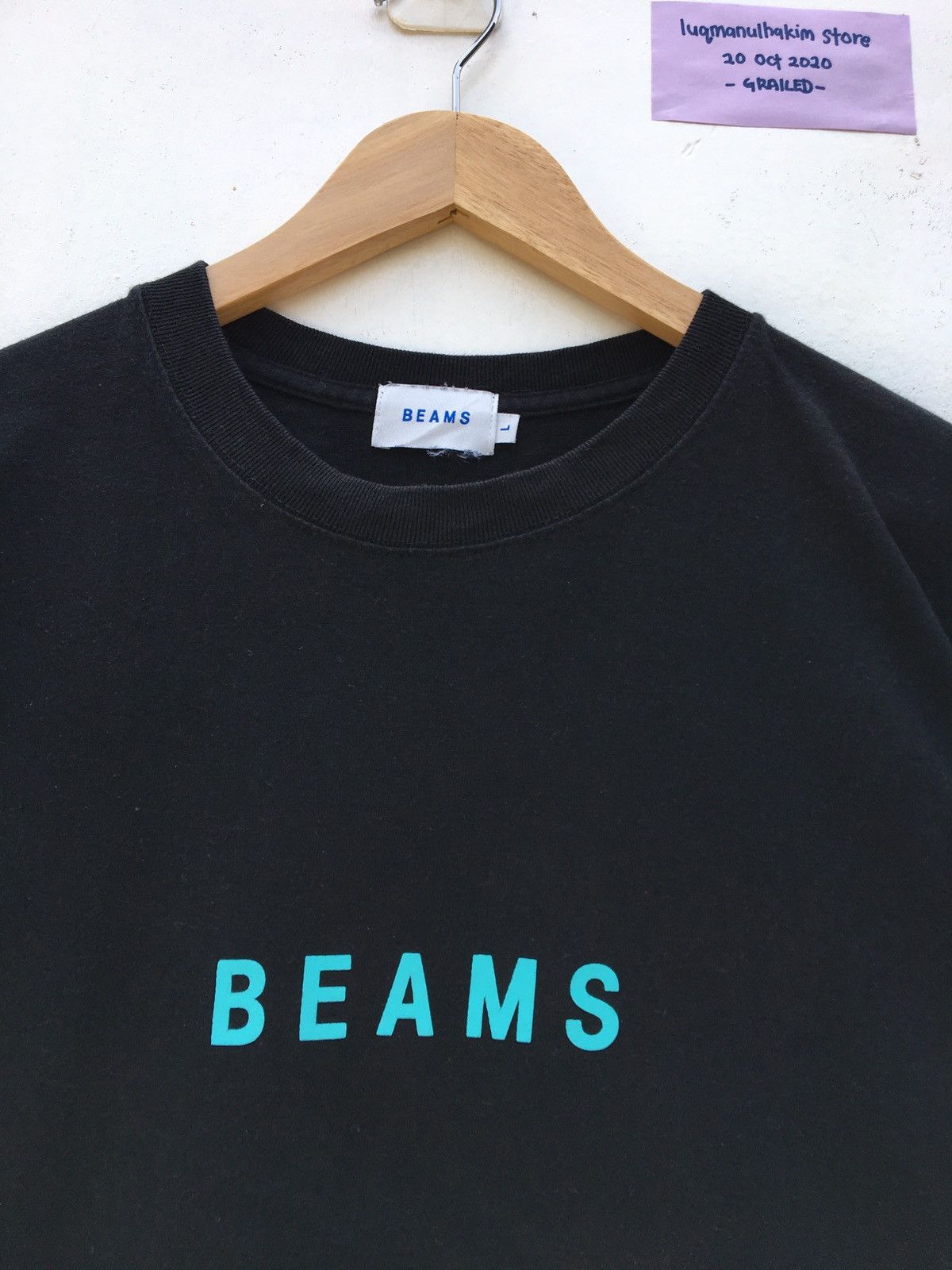 Beams Plus Beams Japan T-shirt Spell Out Beams Plus Size US L / EU 52-54 / 3 - 6 Thumbnail