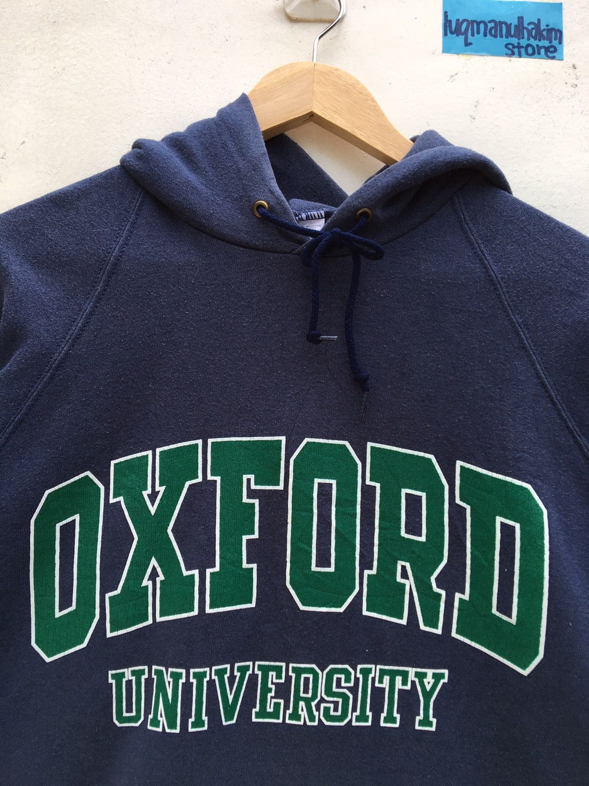 Vintage Rare!! Vintage Oxford University Hoodie Big Logo Size US S / EU 44-46 / 1 - 7 Thumbnail