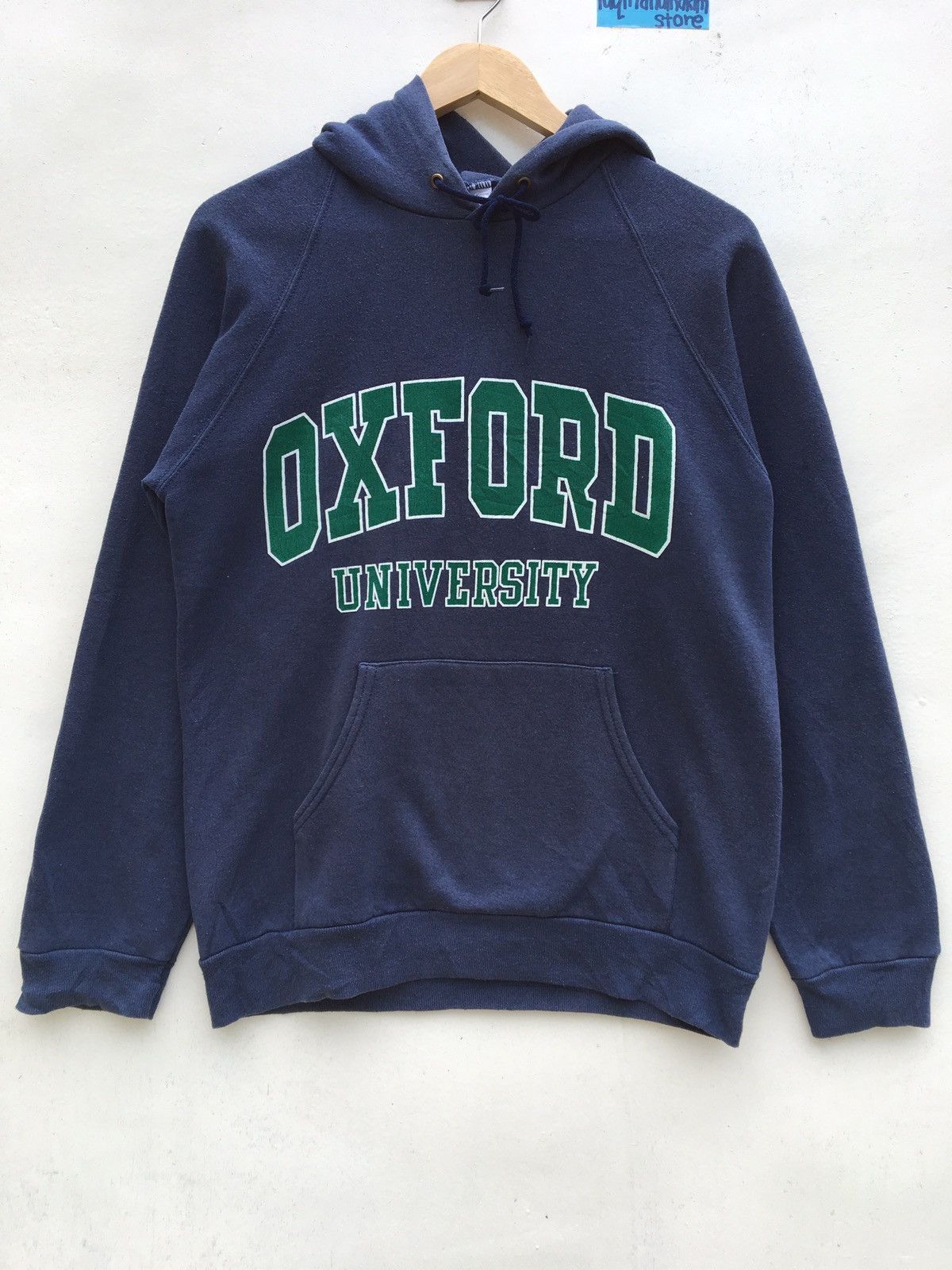 Vintage Rare!! Vintage Oxford University Hoodie Big Logo Size US S / EU 44-46 / 1 - 1 Thumbnail