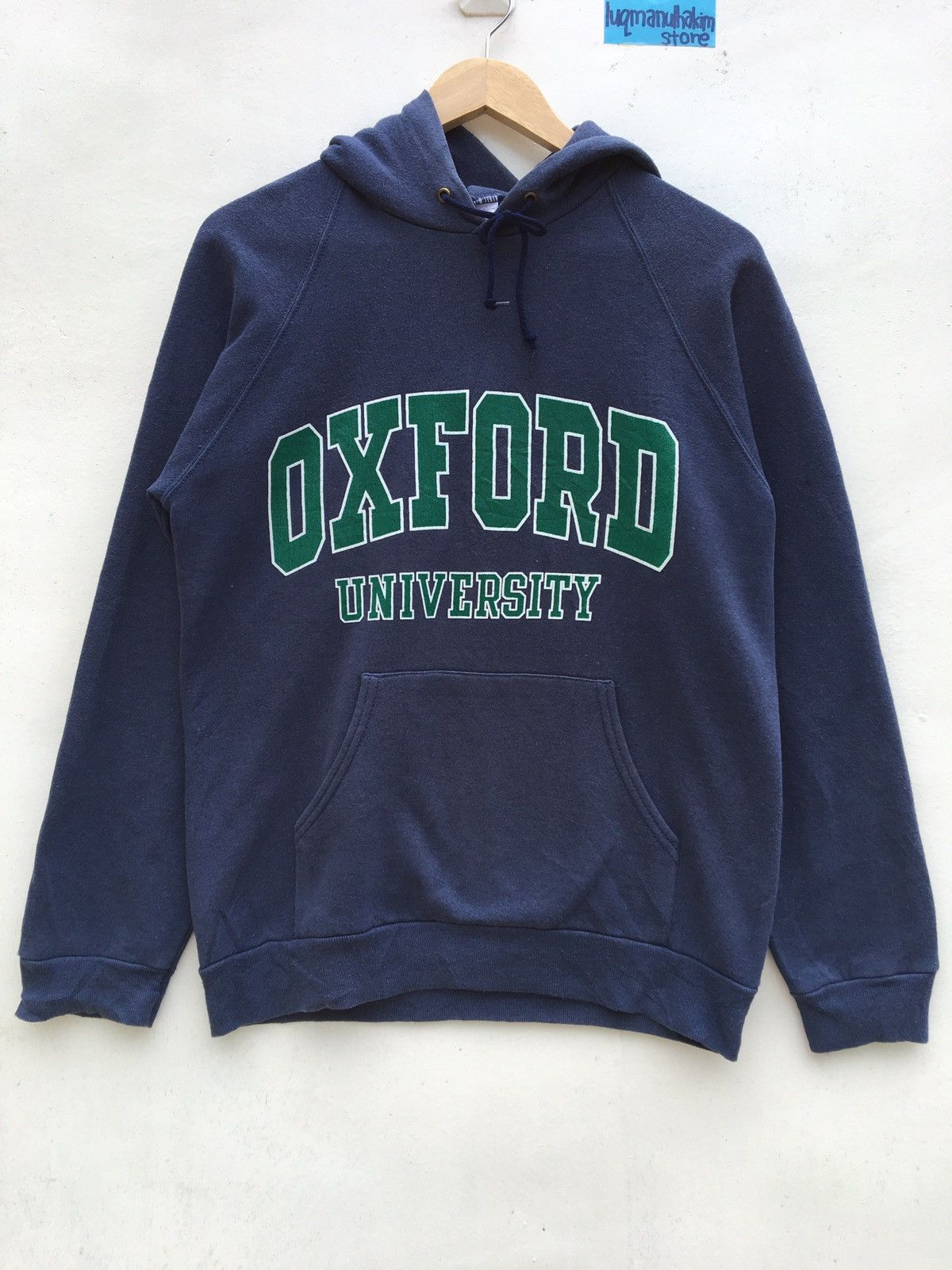 Vintage Rare!! Vintage Oxford University Hoodie Big Logo Size US S / EU 44-46 / 1 - 2 Thumbnail