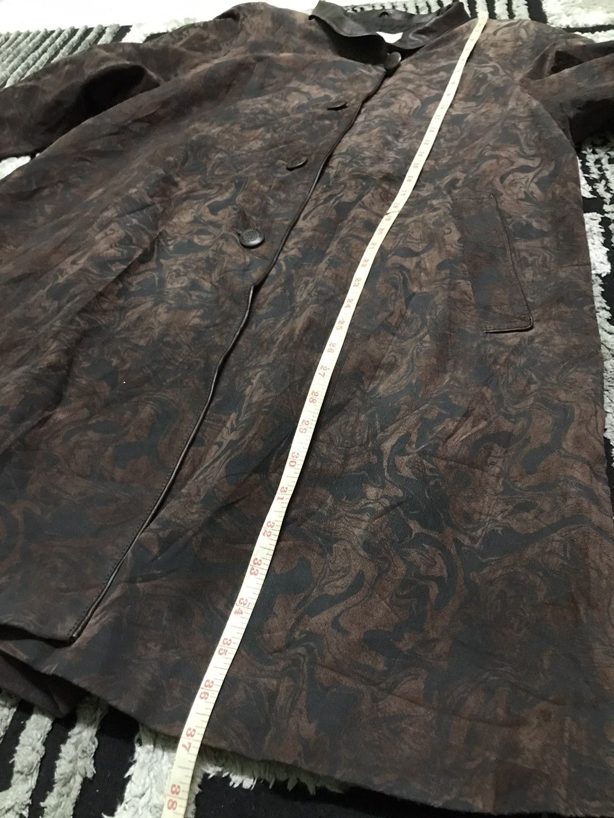 Japanese Brand Louis Feraud abstract long jacket Size M / US 6-8 / IT 42-44 - 10 Thumbnail