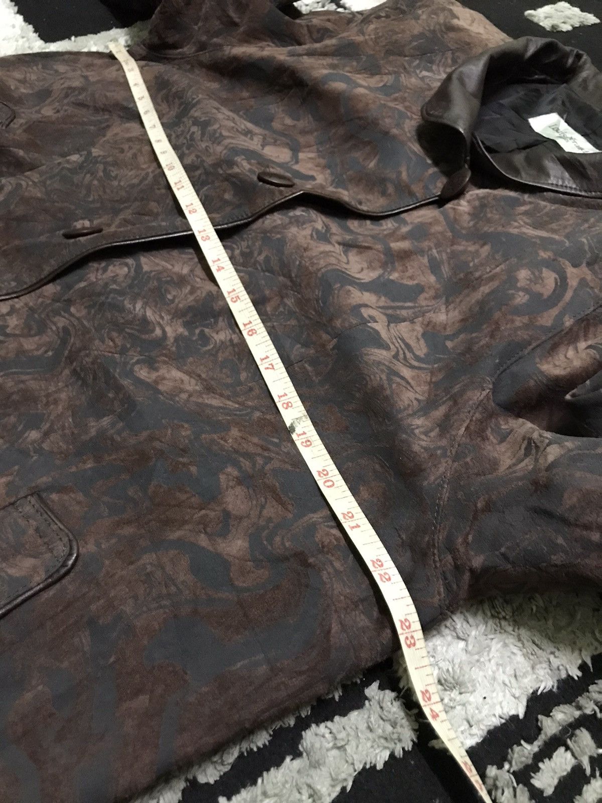 Japanese Brand Louis Feraud abstract long jacket Size M / US 6-8 / IT 42-44 - 9 Thumbnail
