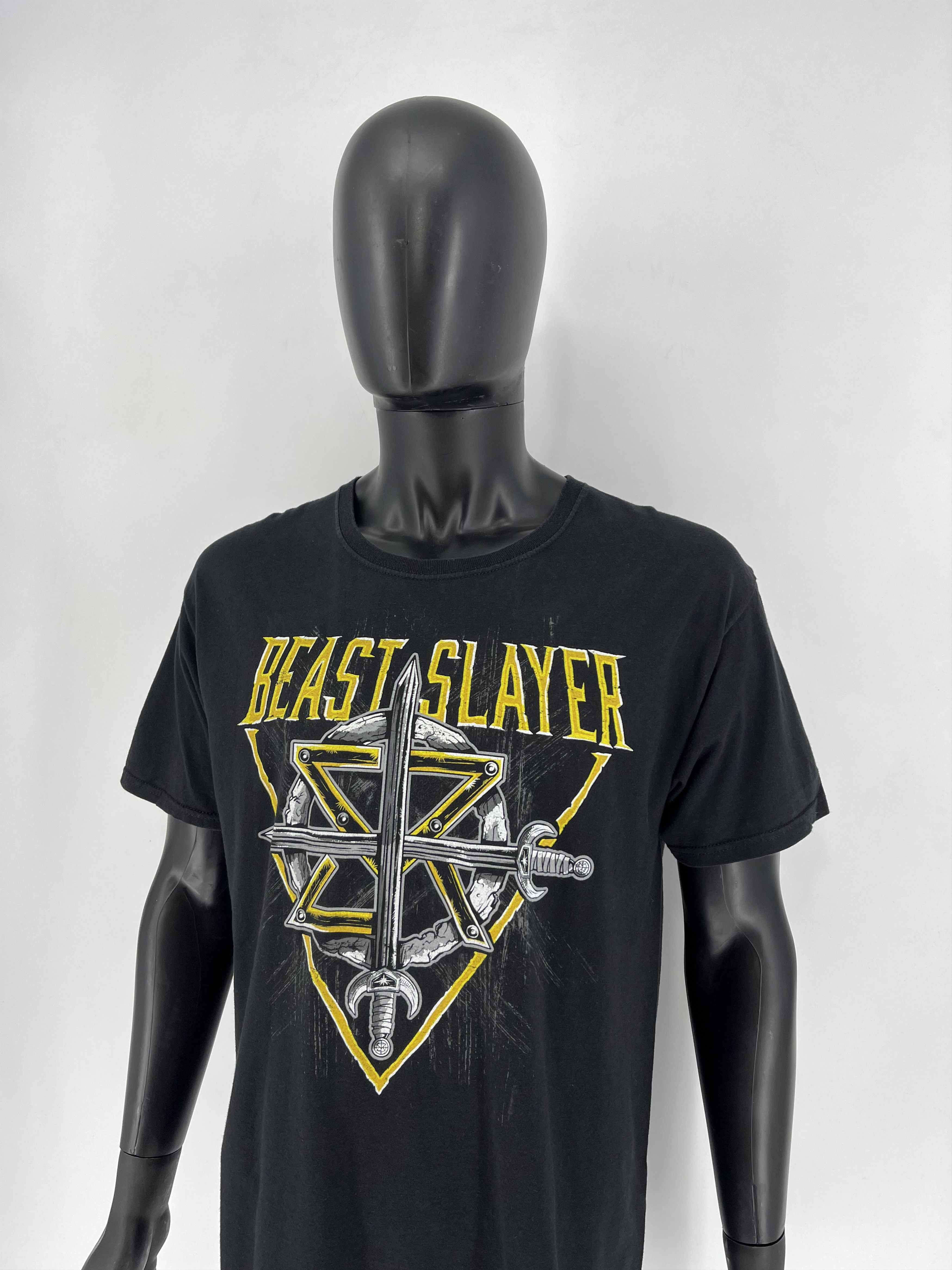 Vintage × WWE Vintage T-Shirt WWE " Beast Slayer " Size US L / EU 52-54 / 3 - 4 Thumbnail