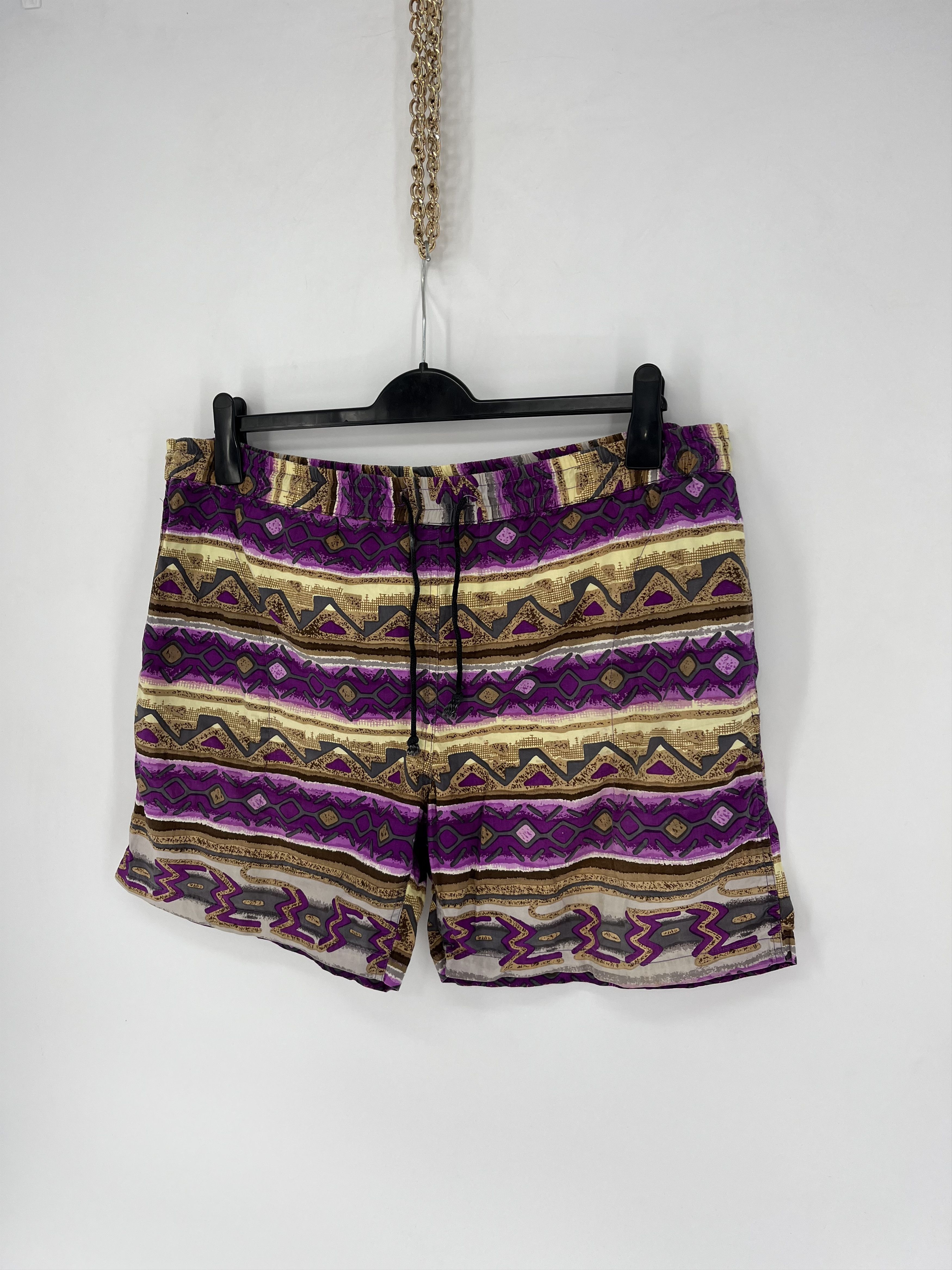 Vintage Vintage Y2K Art Streetwear Hawaiian Shorts Fashion Grailed Size US 32 / EU 48 - 3 Thumbnail