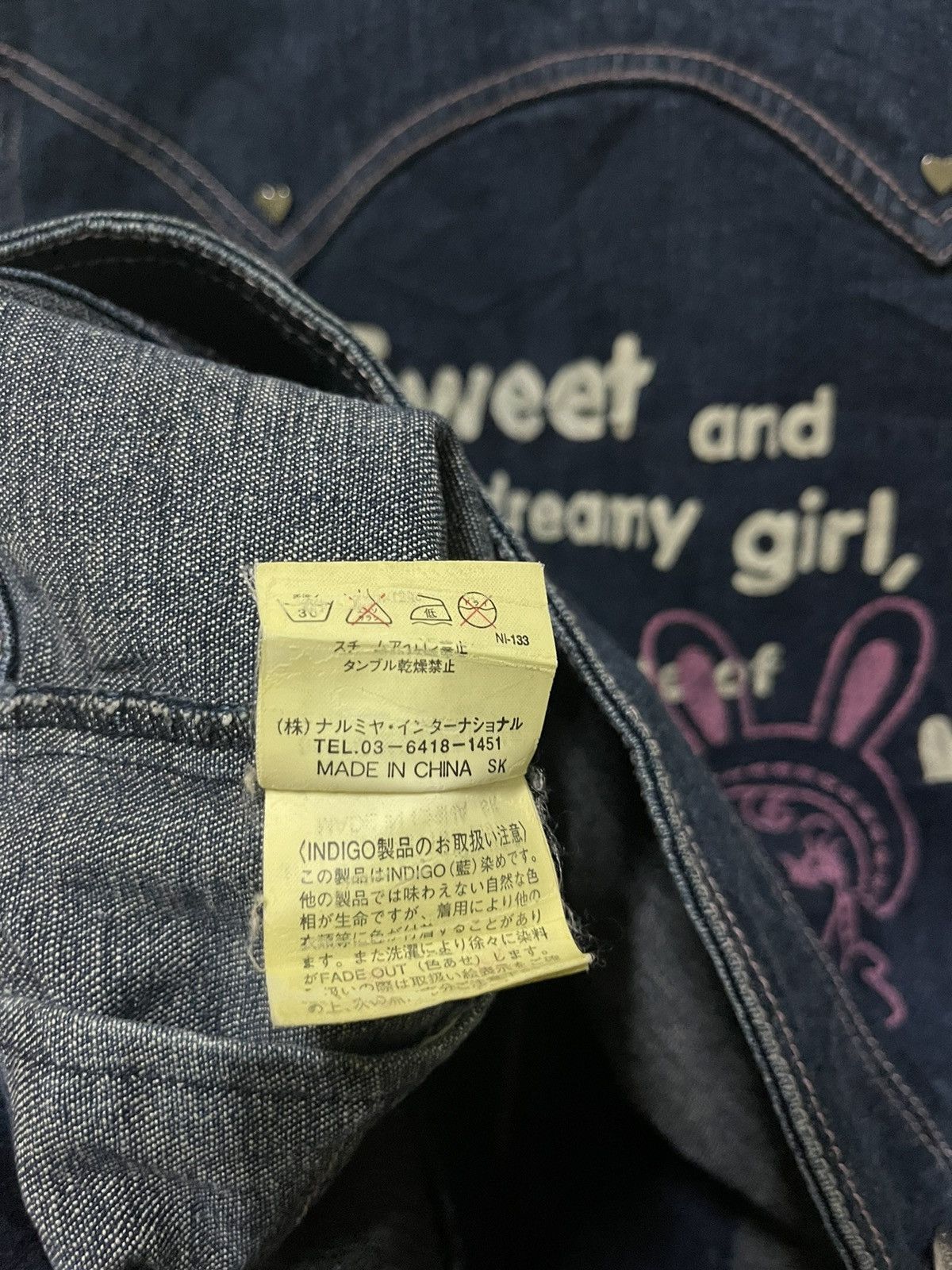 Japanese Brand Mezzo Piano Indigo Jacket Zipper Size M / US 6-8 / IT 42-44 - 17 Thumbnail
