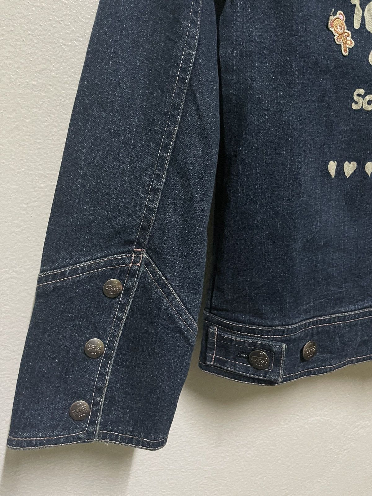 Japanese Brand Mezzo Piano Indigo Jacket Zipper Size M / US 6-8 / IT 42-44 - 12 Thumbnail