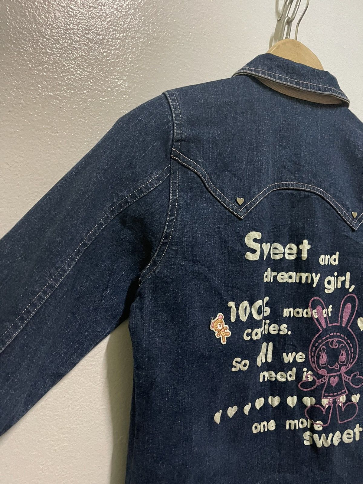 Japanese Brand Mezzo Piano Indigo Jacket Zipper Size M / US 6-8 / IT 42-44 - 11 Thumbnail
