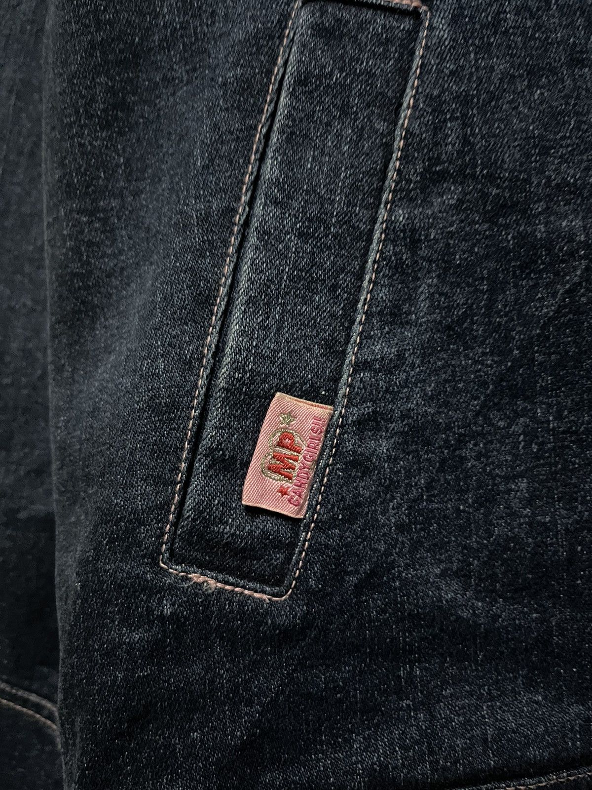 Japanese Brand Mezzo Piano Indigo Jacket Zipper Size M / US 6-8 / IT 42-44 - 4 Thumbnail