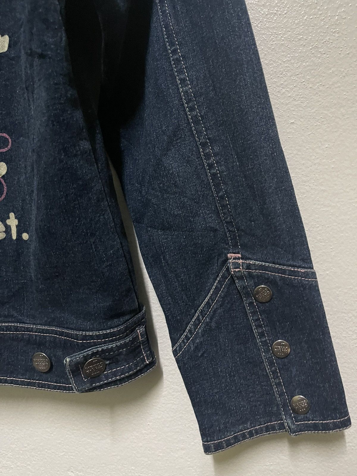 Japanese Brand Mezzo Piano Indigo Jacket Zipper Size M / US 6-8 / IT 42-44 - 14 Thumbnail