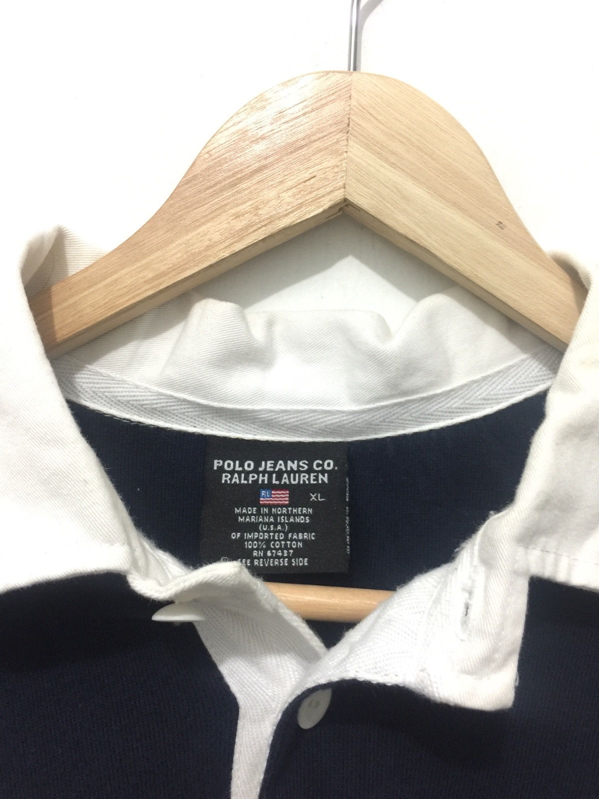 Polo Ralph Lauren Polo Ralph Lauren Rugby 67 Shirts Size US XL / EU 56 / 4 - 2 Thumbnail