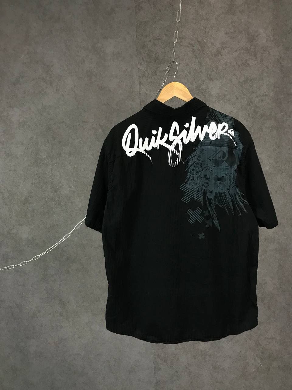 Quicksilver × Quiksilver × Vintage Quiksilver vintage streetwear overprinted shirt Size US XL / EU 56 / 4 - 1 Thumbnail