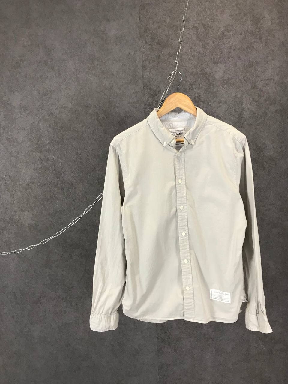 Allsaints Allsaints luxury streetwear vintage shirt Size US L / EU 52-54 / 3 - 1 Thumbnail