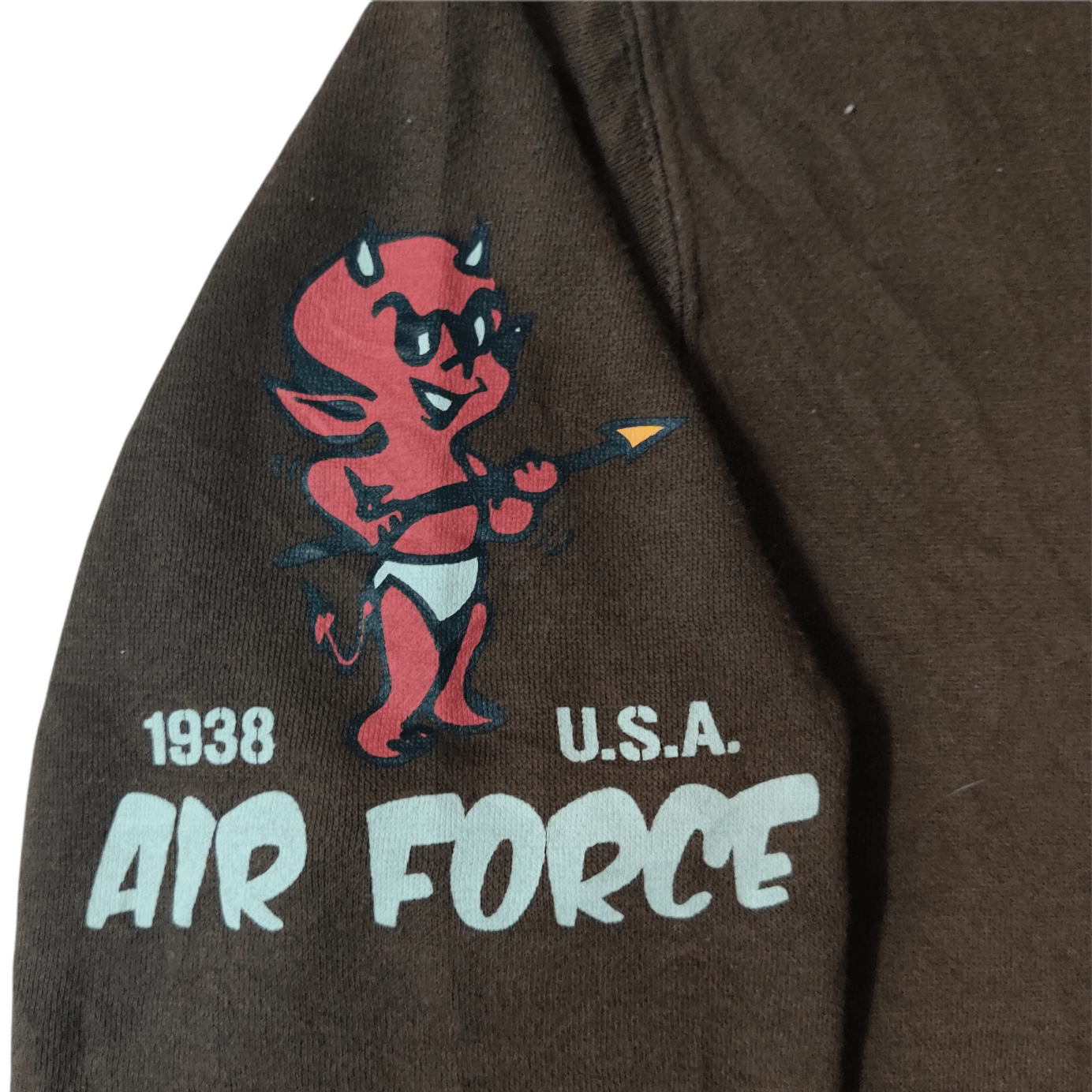 Japanese Brand Rough Japanese Brand Air Force USA Fight Battle Sweatshirt Size US M / EU 48-50 / 2 - 5 Thumbnail