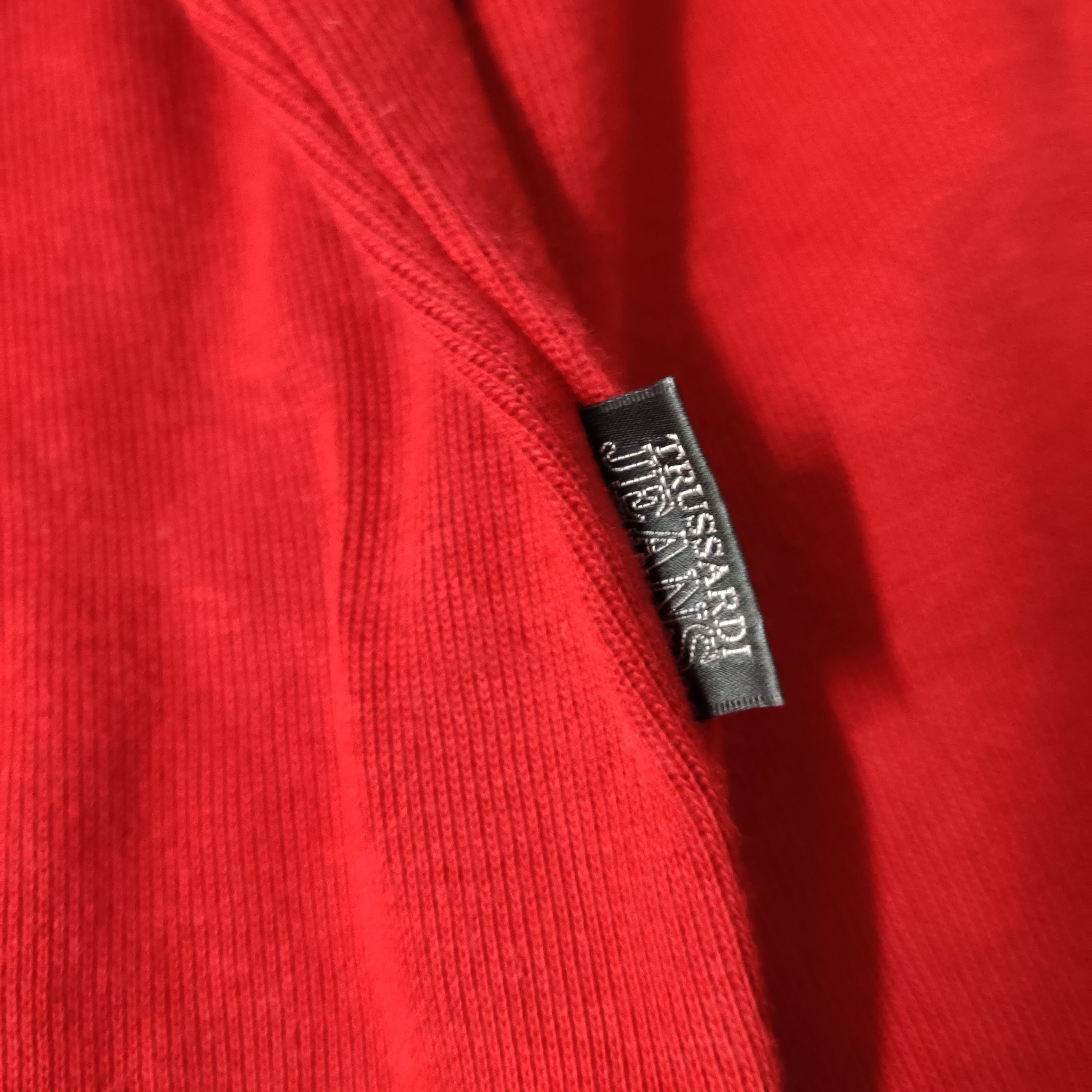 Trussardi Vintage Trussardi Jeans Crewneck Sweatshirt Embroidery Logo Size US L / EU 52-54 / 3 - 4 Thumbnail