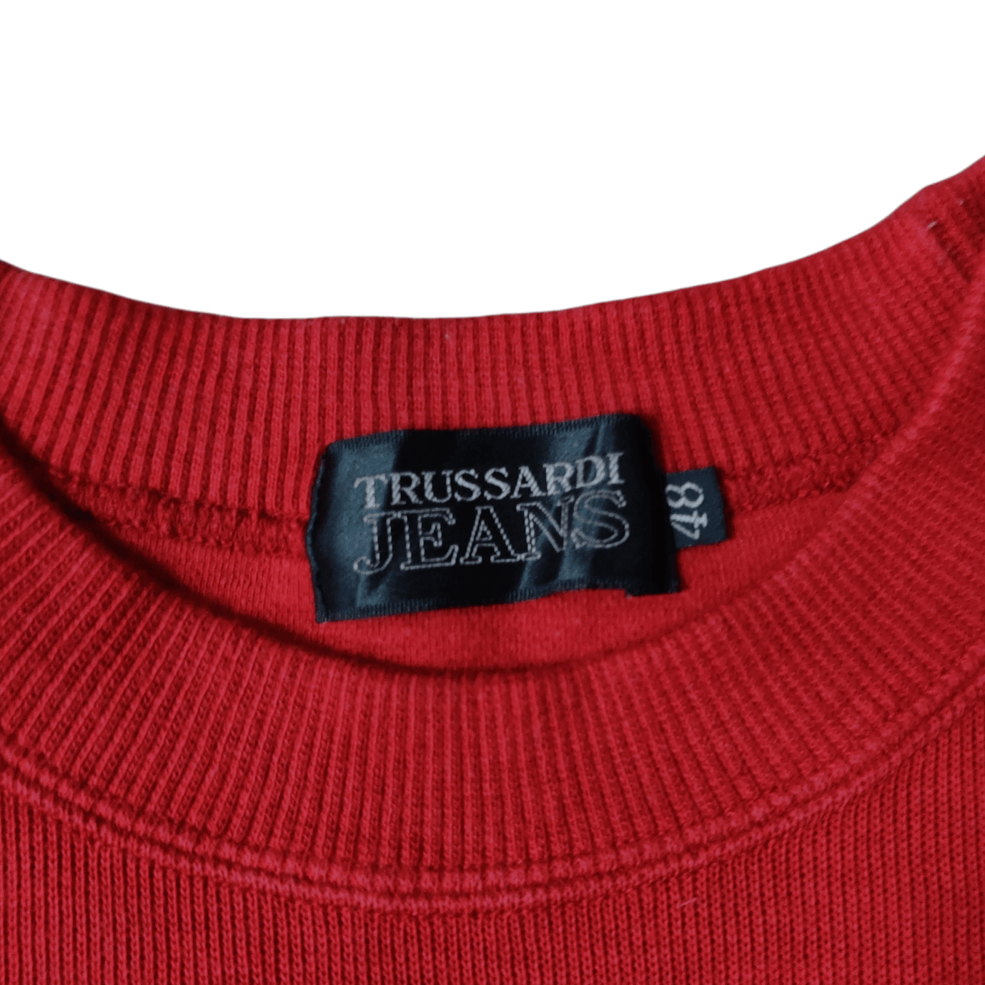 Trussardi Vintage Trussardi Jeans Crewneck Sweatshirt Embroidery Logo Size US L / EU 52-54 / 3 - 5 Thumbnail