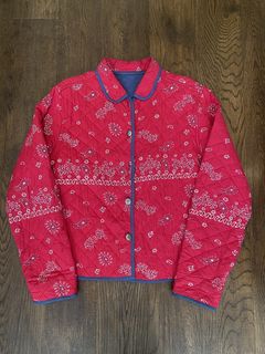 Red Bandana Jacket | Grailed