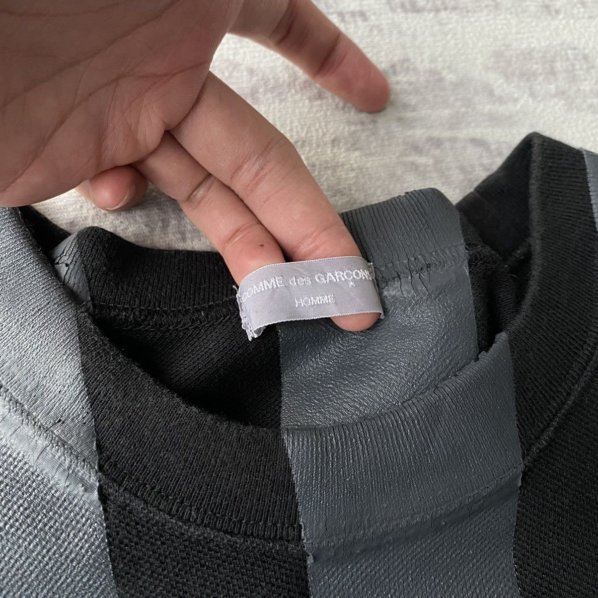 Comme des Garcons AD2002 Coated Lines T-Shirt Size US M / EU 48-50 / 2 - 3 Thumbnail