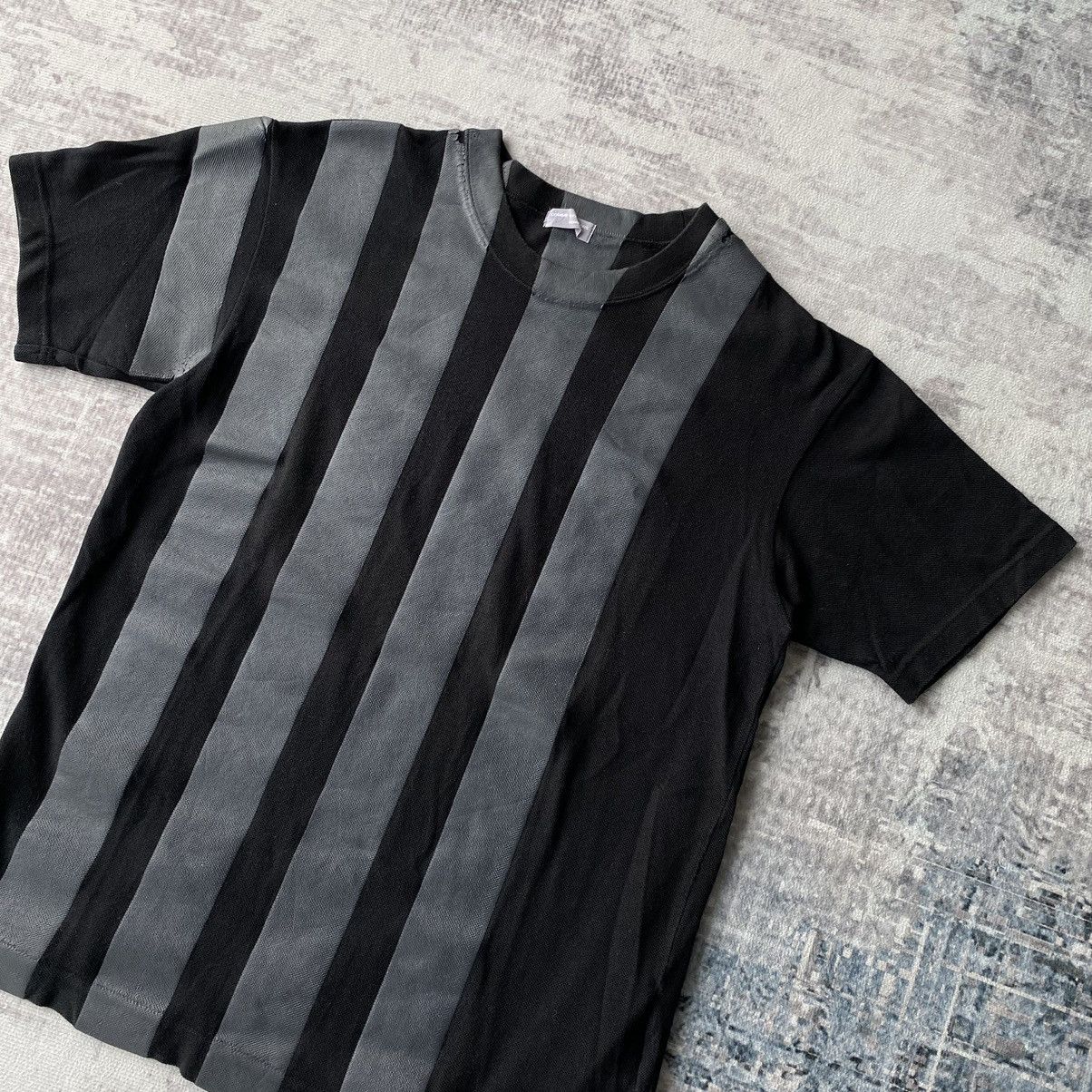 Comme des Garcons AD2002 Coated Lines T-Shirt Size US M / EU 48-50 / 2 - 2 Thumbnail