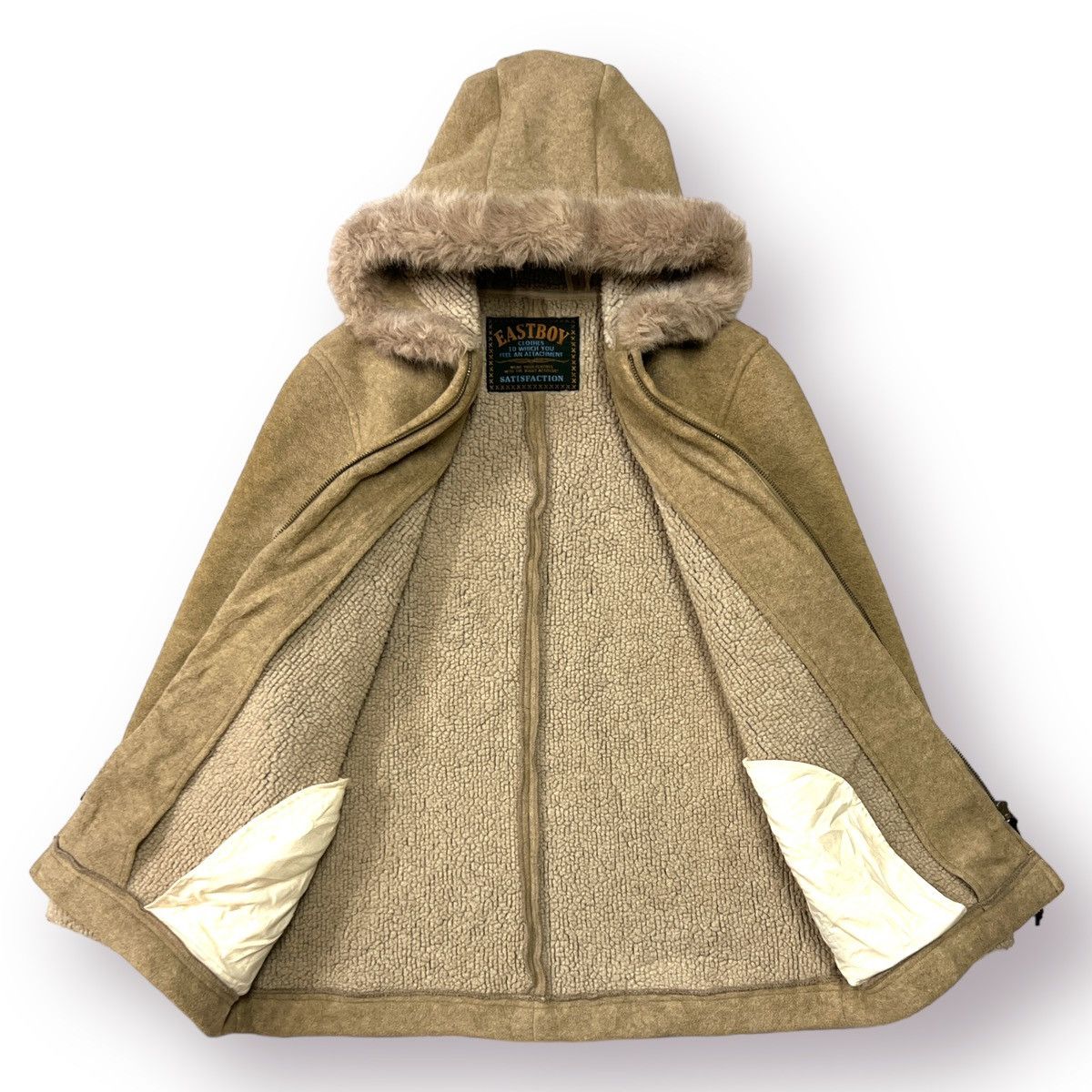 Japanese Brand East boy Satisfaction insulate fur hooded Size US S / EU 44-46 / 1 - 5 Thumbnail