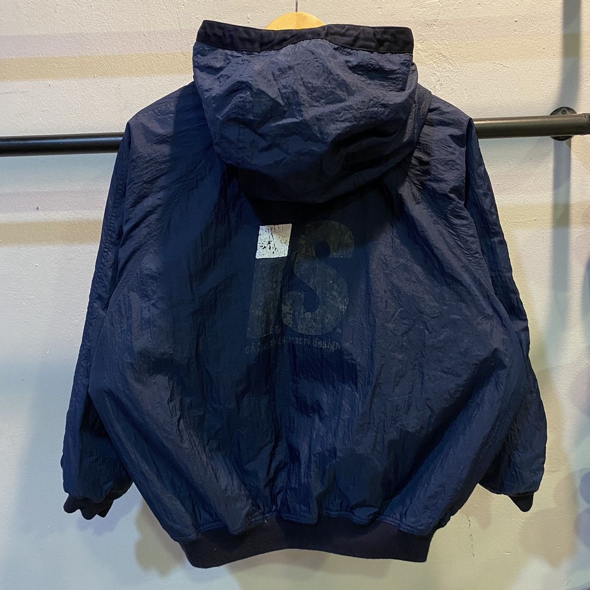 Issey Miyake Issey Miyake Big Logo Reversible Bombers Jacket Size US M / EU 48-50 / 2 - 1 Thumbnail