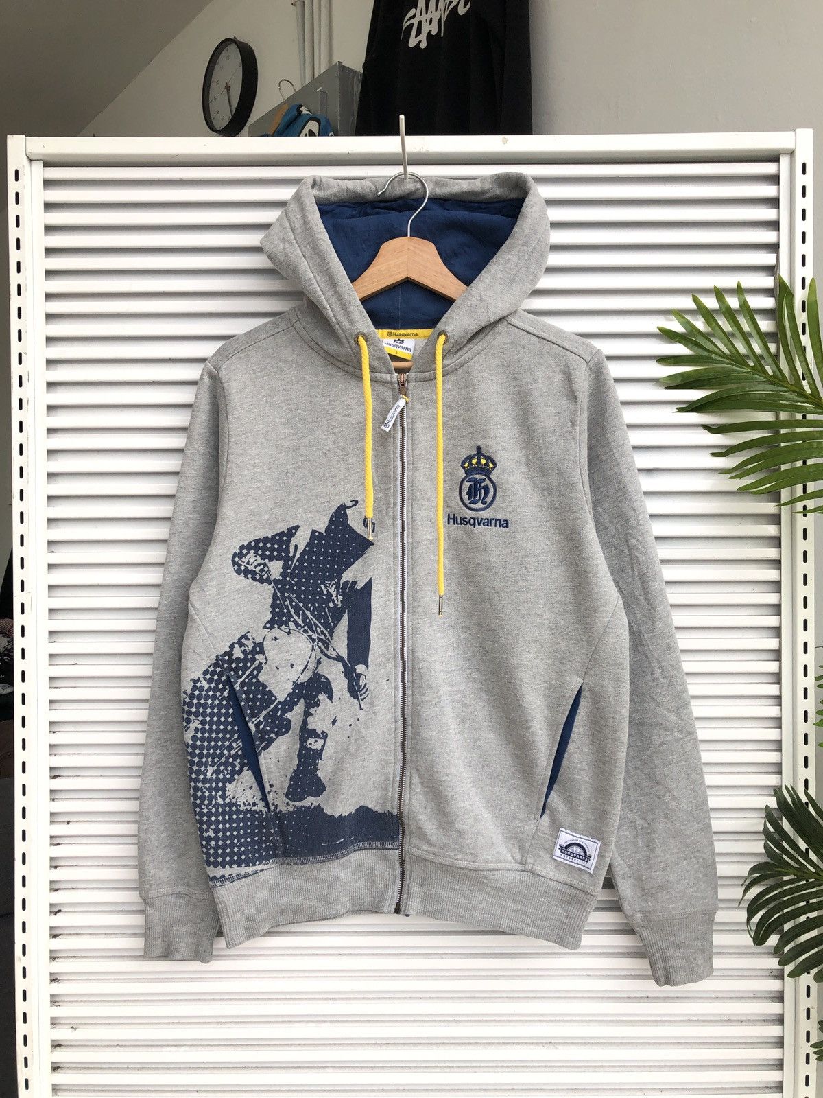 Japanese Brand Vintage Husqvarna Motor Cross Hoodies / Hookups Birdhouse Size US S / EU 44-46 / 1 - 1 Thumbnail