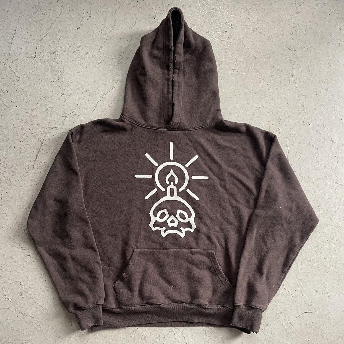 Joy Divizn skull distressed hoodie | life is war | mitch modes Size US M / EU 48-50 / 2 - 2 Thumbnail