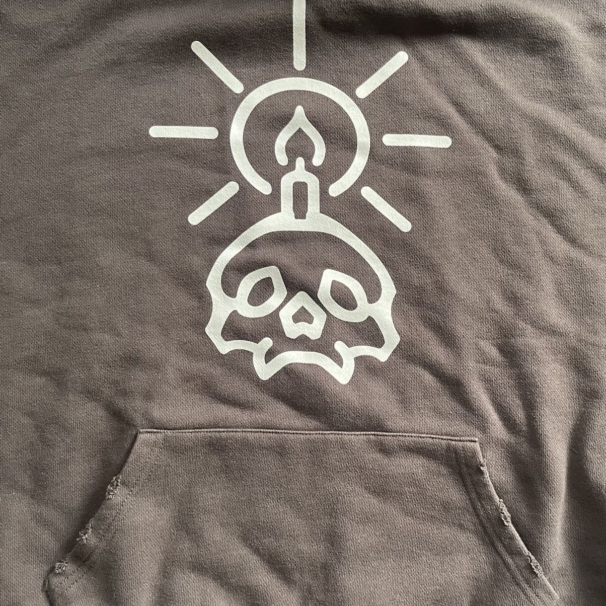 Joy Divizn skull distressed hoodie | life is war | mitch modes Size US M / EU 48-50 / 2 - 4 Thumbnail
