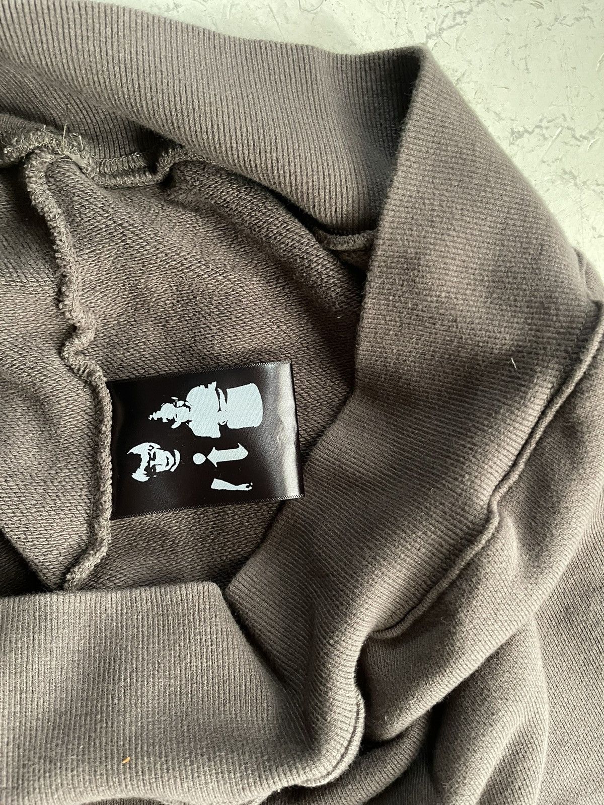 Joy Divizn skull distressed hoodie | life is war | mitch modes Size US M / EU 48-50 / 2 - 7 Thumbnail