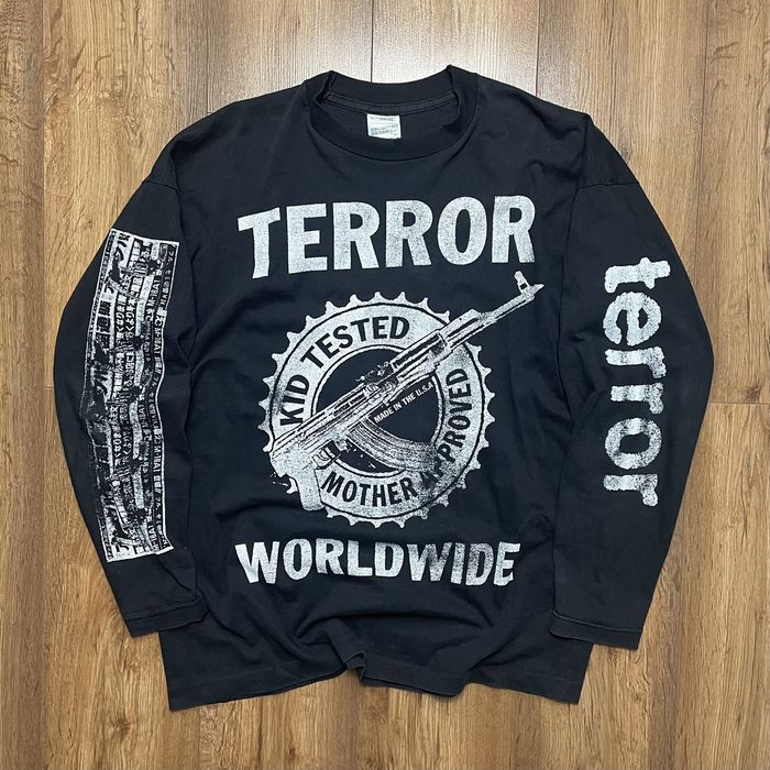 Vintage 90'S DON ROCK TERROR WORLDWIDE KID TESTED MOTHER APPROVED