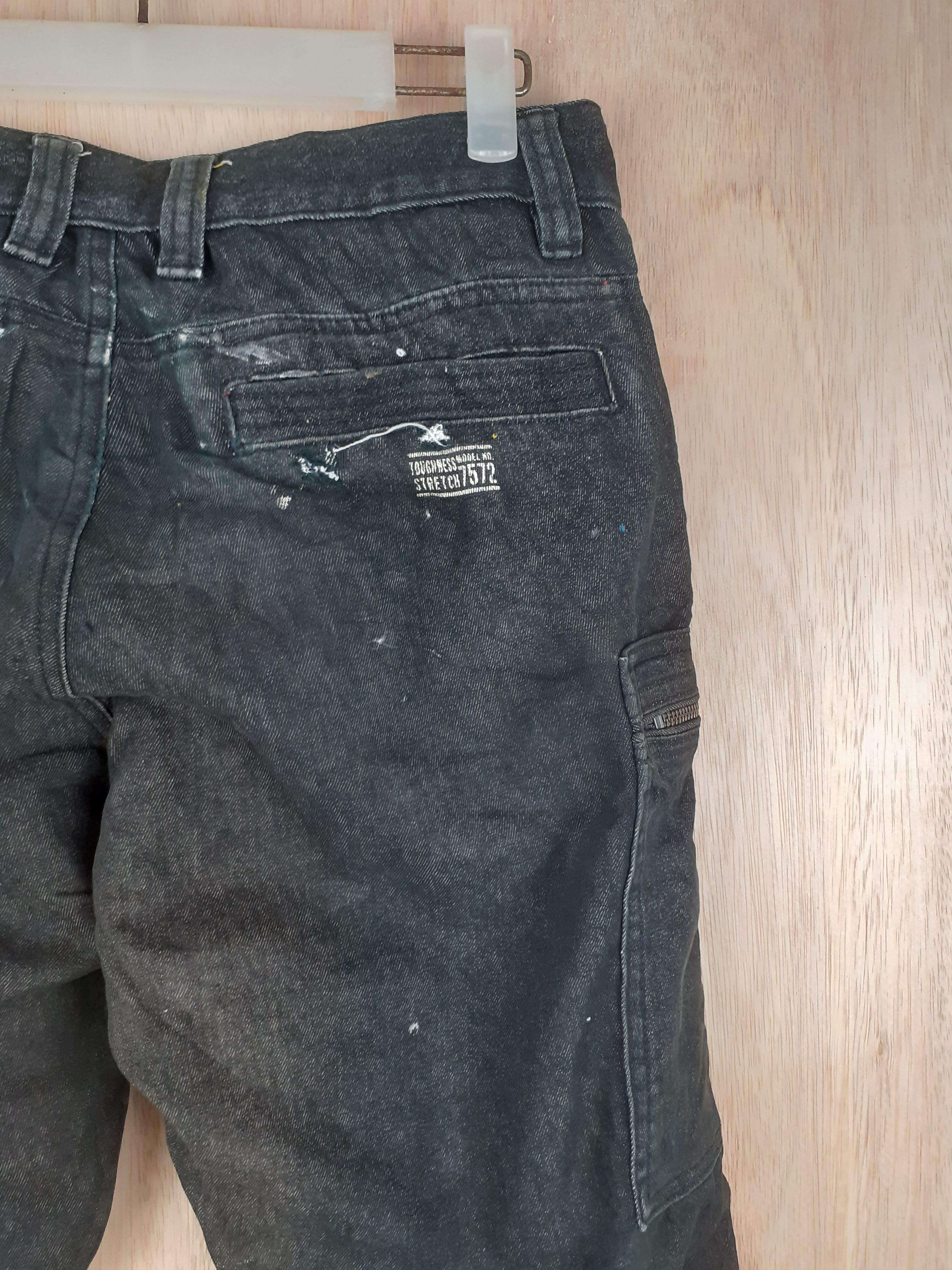 Japanese Brand I'z Frontier painter distressed multipocket cargo pant#S237 Size US 30 / EU 46 - 9 Thumbnail