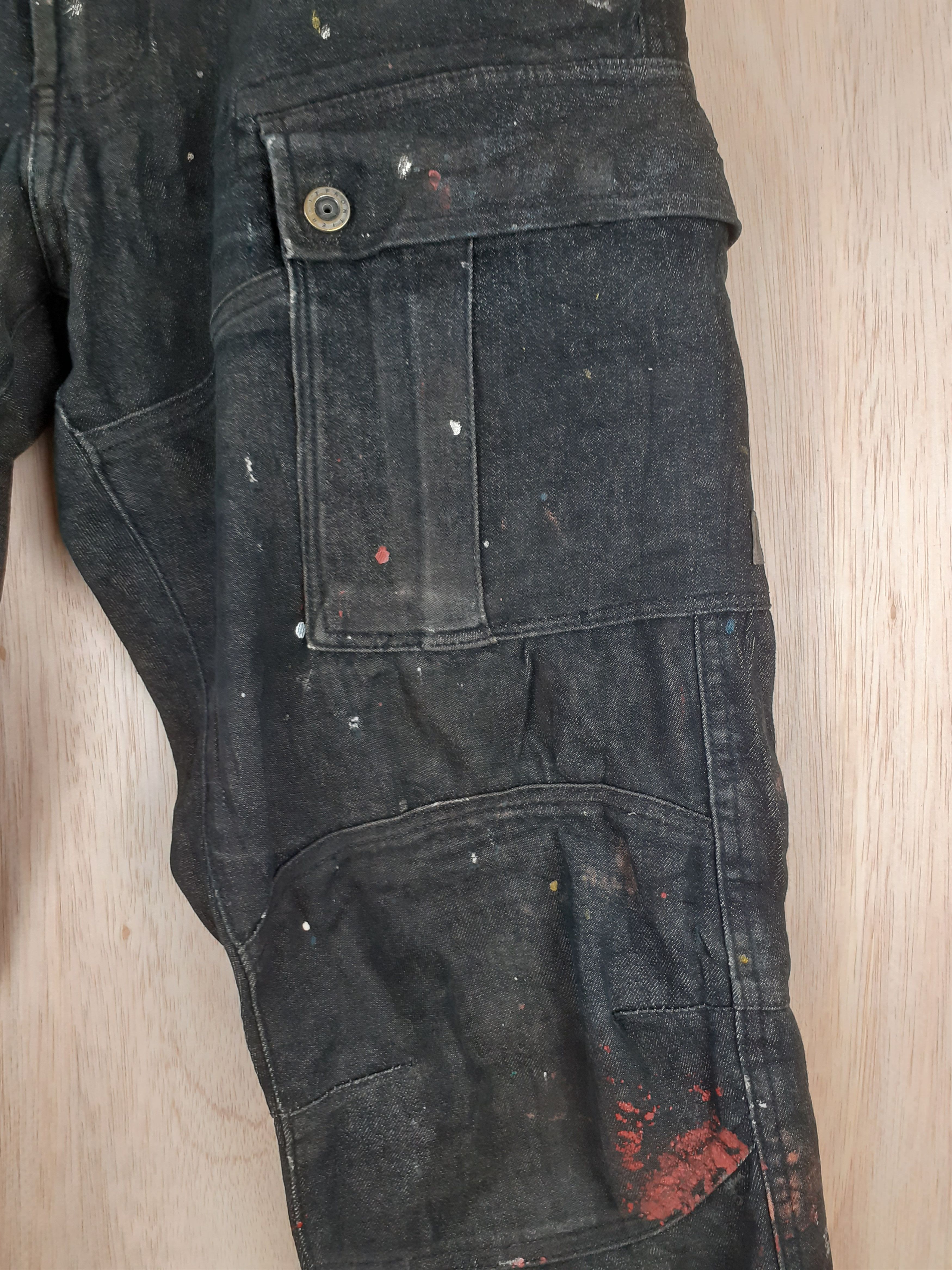 Japanese Brand I'z Frontier painter distressed multipocket cargo pant#S237 Size US 30 / EU 46 - 5 Thumbnail