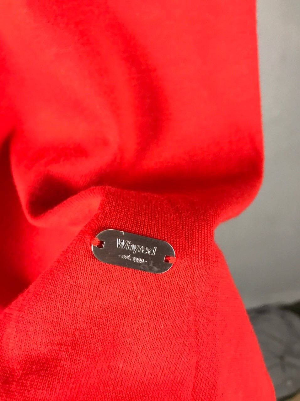 Whyred Whyred vintage luxury red polo tee Size US M / EU 48-50 / 2 - 5 Thumbnail