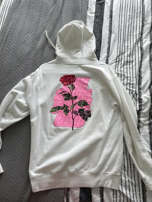 Anti social social hot sale club rose hoodie