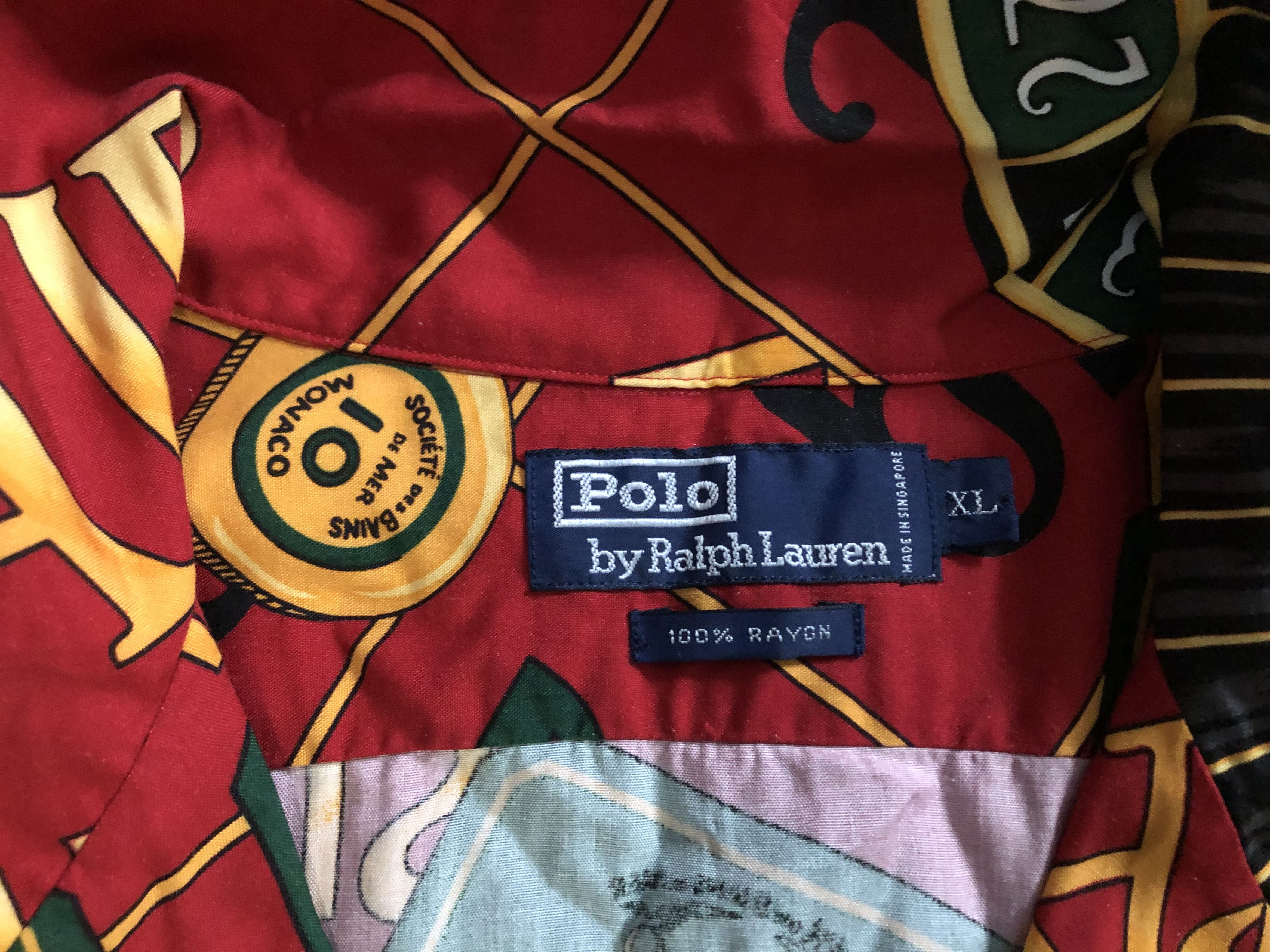 Polo Ralph Lauren Vintage Polo Ralph Lauren Casino OG XL Size US XL / EU 56 / 4 - 15 Thumbnail