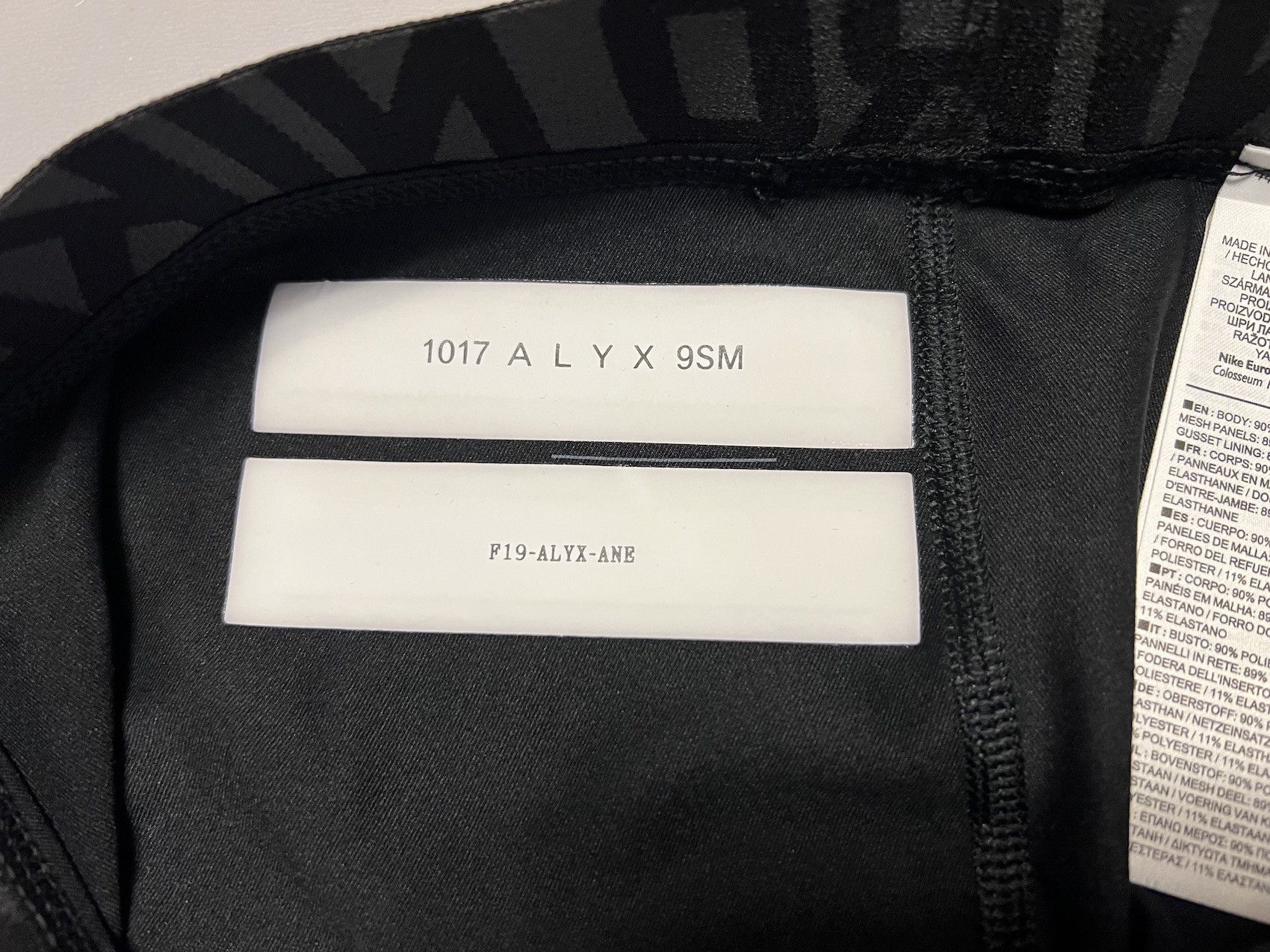 1017 ALYX 9SM × Nike FW'19 Leggings Size US 30 / EU 46 - 4 Thumbnail