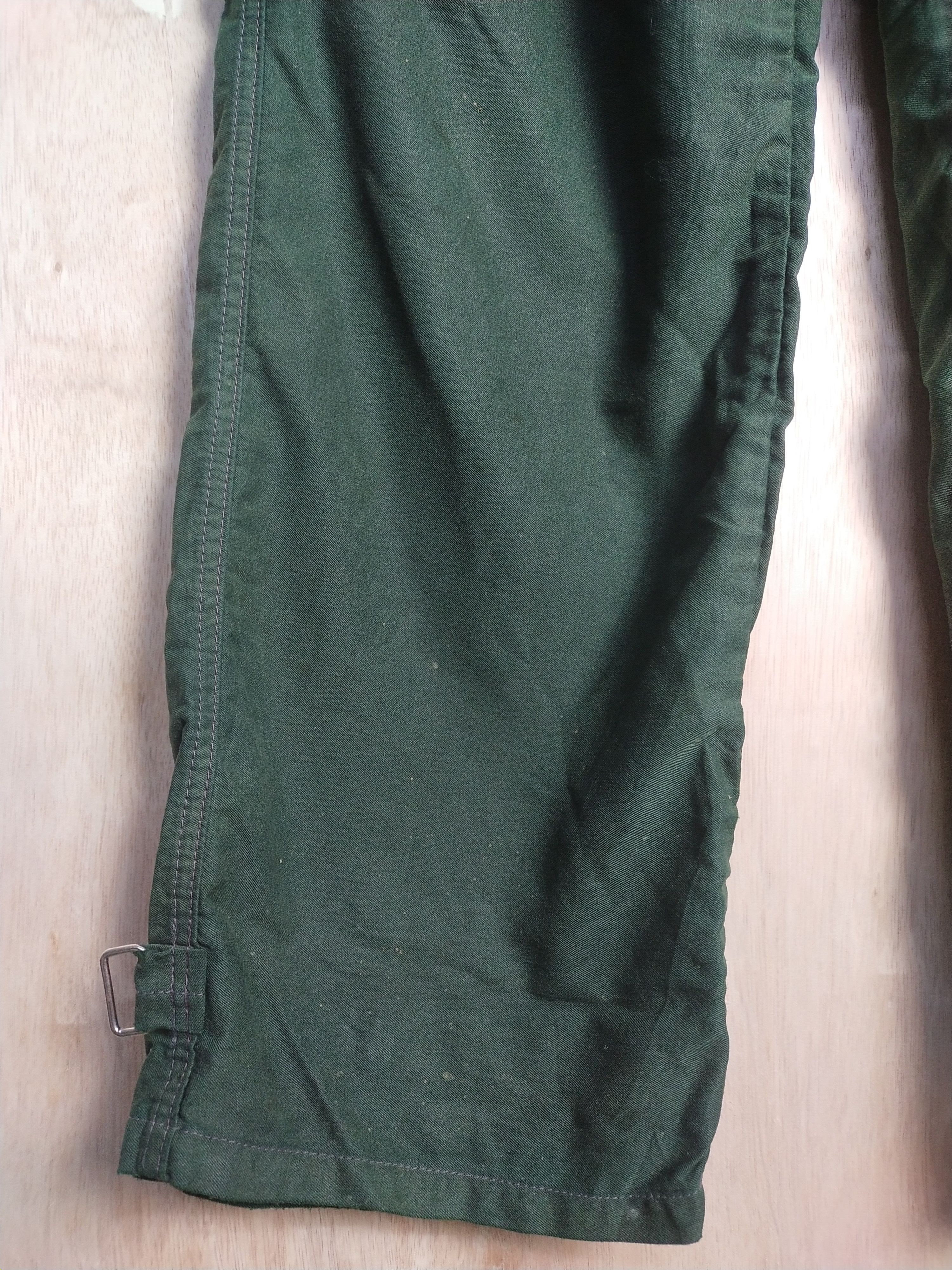 Japanese Brand japan faded Green multipocket tactical Cargo Pants #2874 Size US 32 / EU 48 - 8 Thumbnail