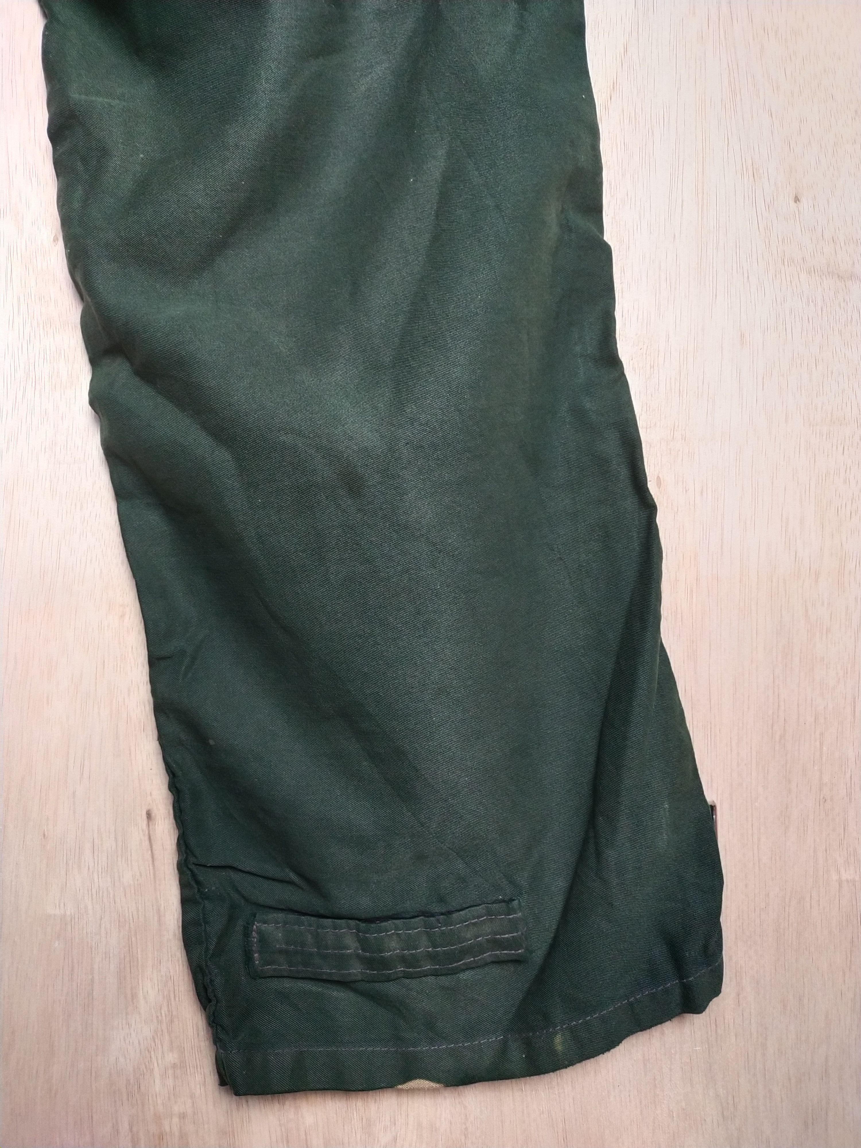 Japanese Brand japan faded Green multipocket tactical Cargo Pants #2874 Size US 32 / EU 48 - 18 Thumbnail