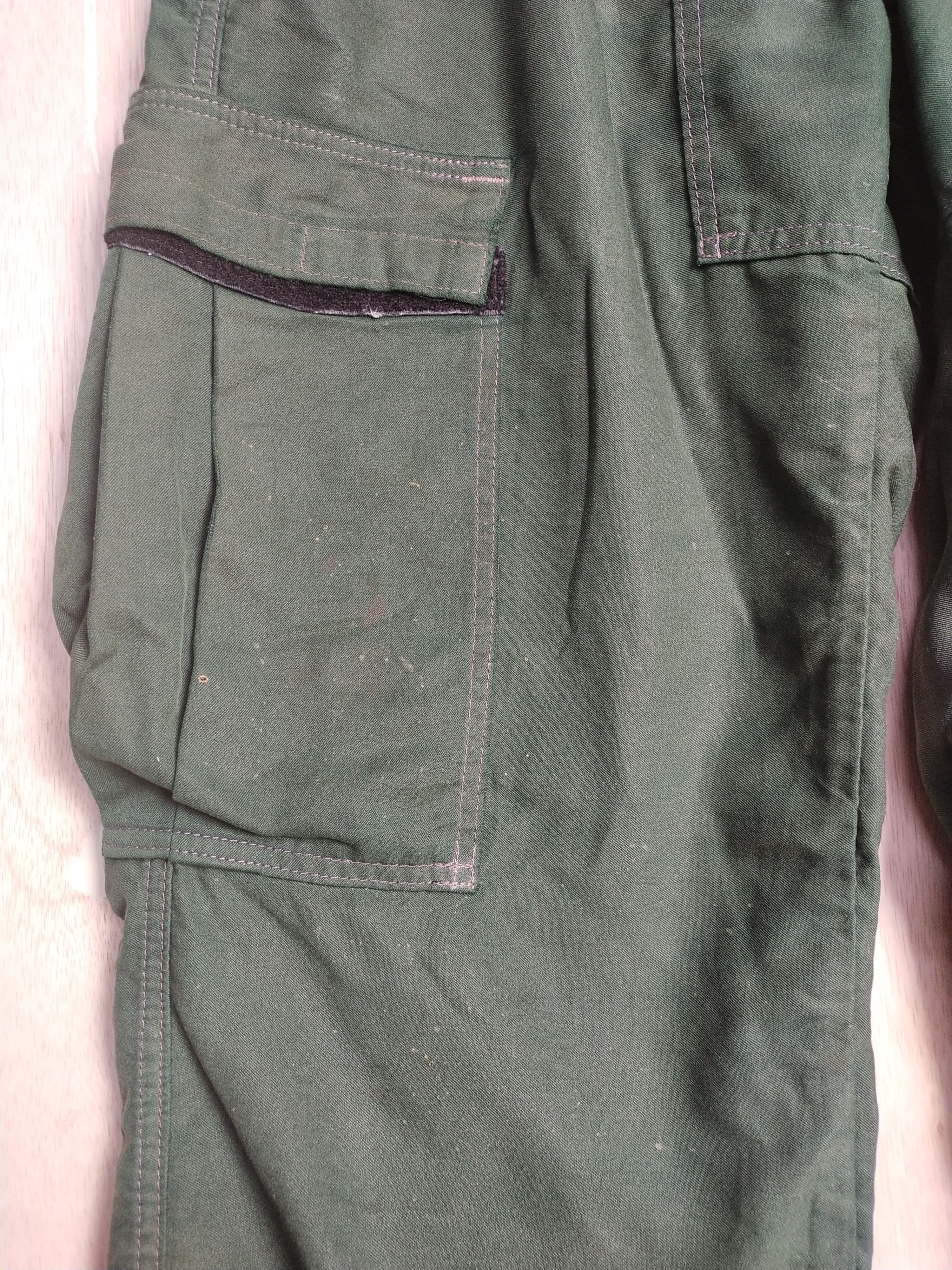 Japanese Brand japan faded Green multipocket tactical Cargo Pants #2874 Size US 32 / EU 48 - 6 Thumbnail