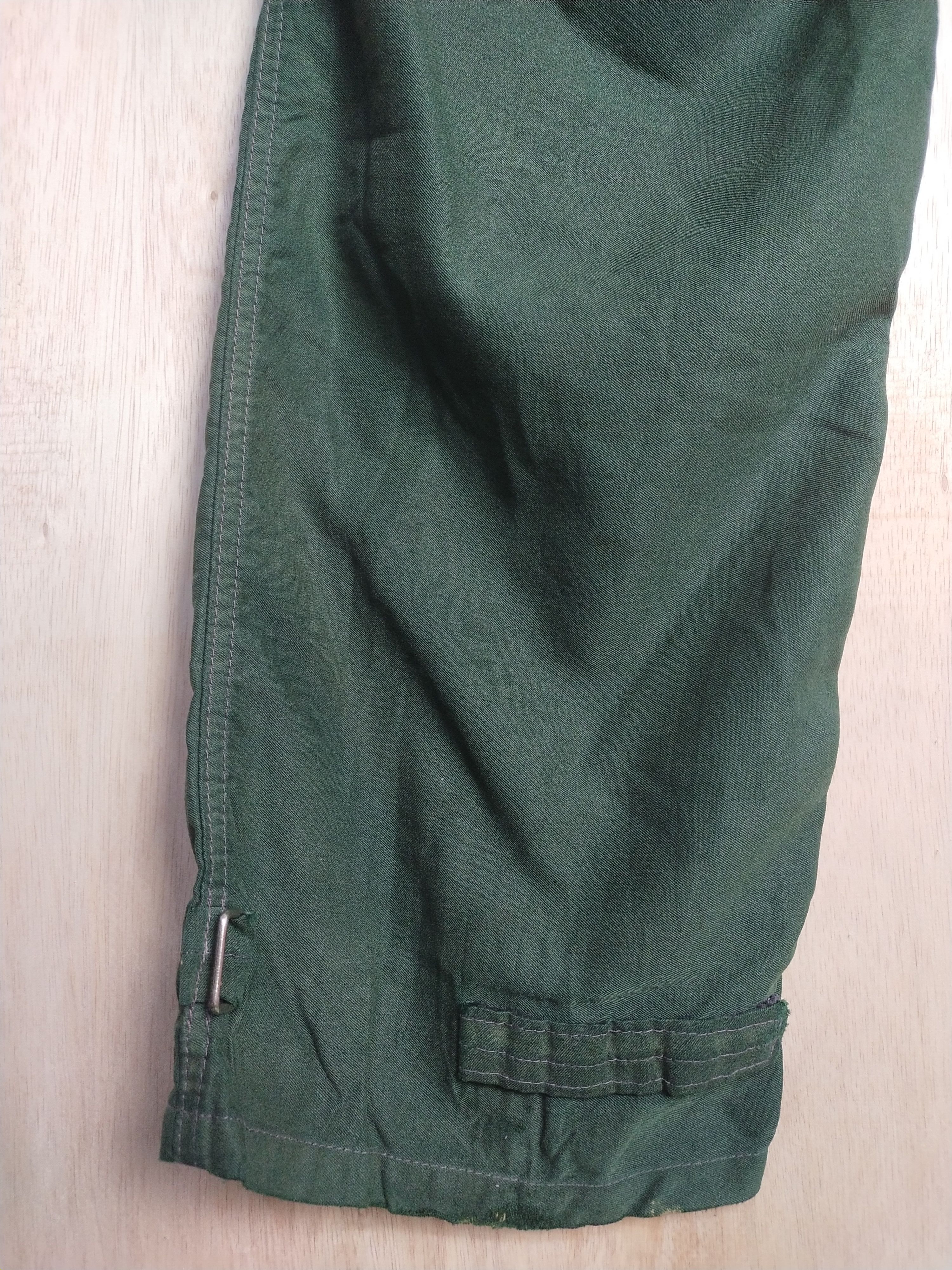Japanese Brand japan faded Green multipocket tactical Cargo Pants #2874 Size US 32 / EU 48 - 17 Thumbnail