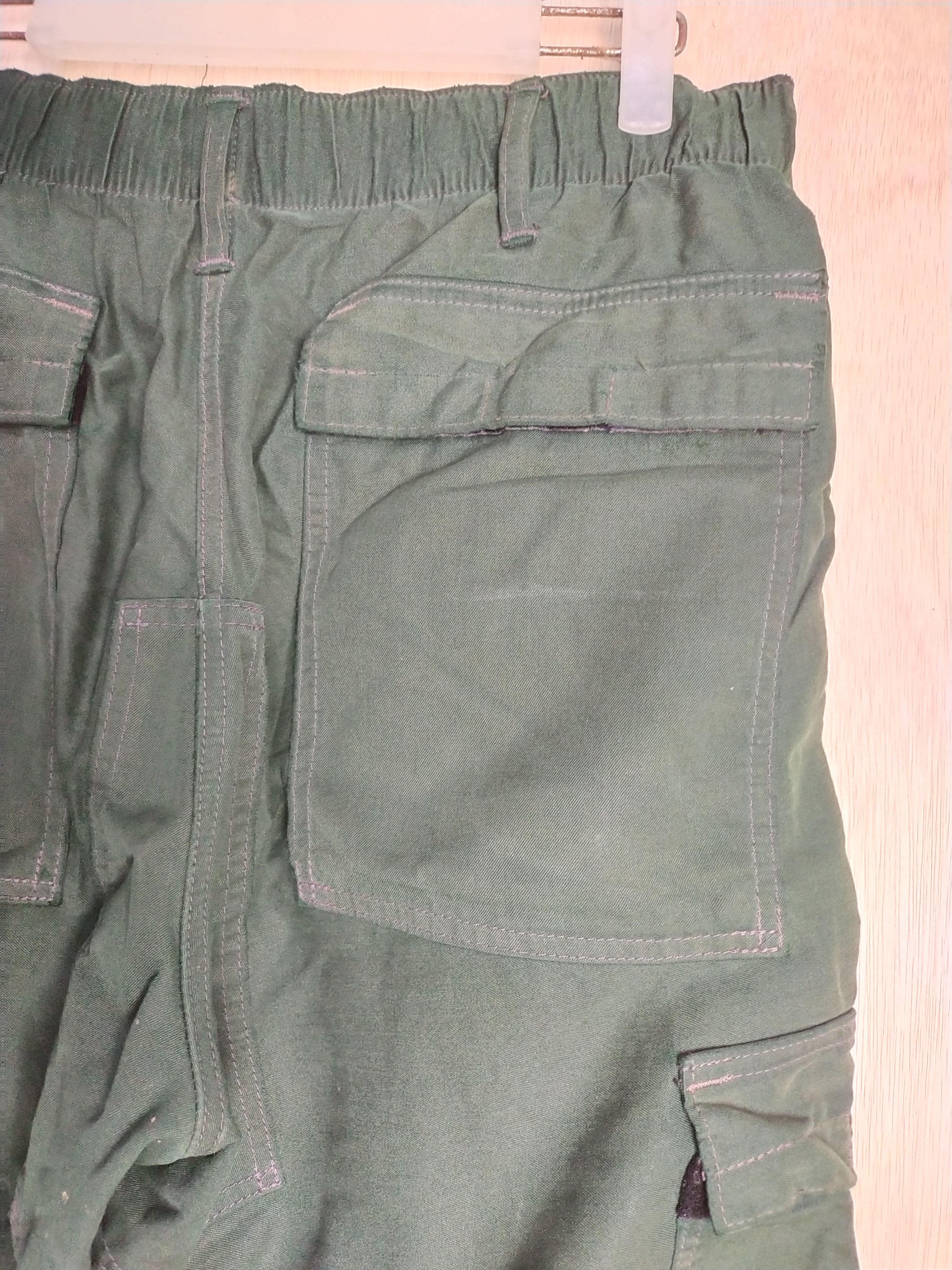 Japanese Brand japan faded Green multipocket tactical Cargo Pants #2874 Size US 32 / EU 48 - 14 Thumbnail