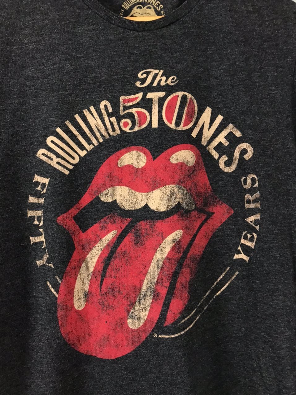 Band Tees × The Rolling Stones × Vintage The Rolling Stones vintage rock band tee Size US M / EU 48-50 / 2 - 3 Thumbnail