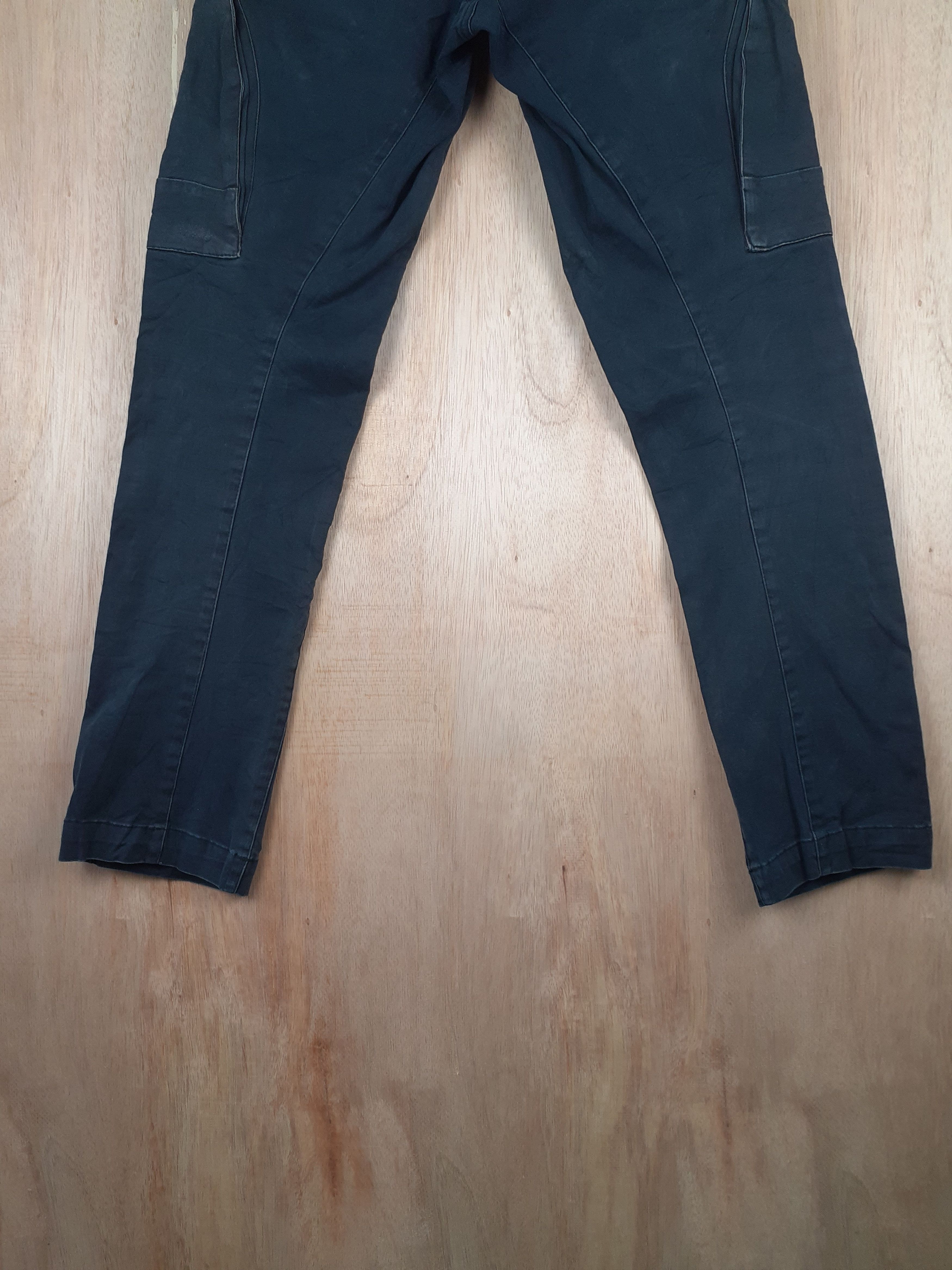 Japanese Brand Genba Clothes multi pocket tactical black cargo pants #S229 Size US 29 - 11 Thumbnail