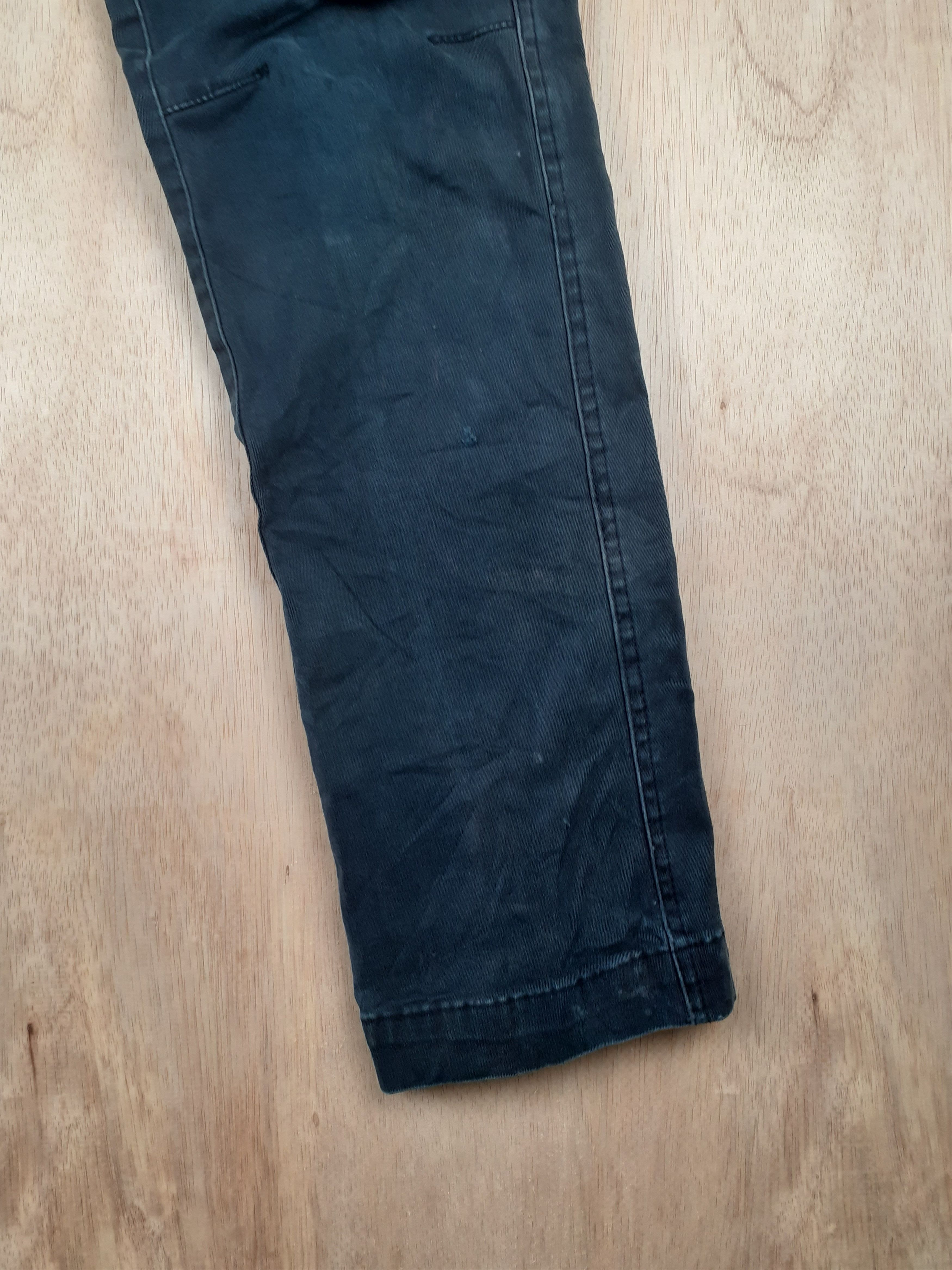 Japanese Brand Genba Clothes multi pocket tactical black cargo pants #S229 Size US 29 - 9 Thumbnail