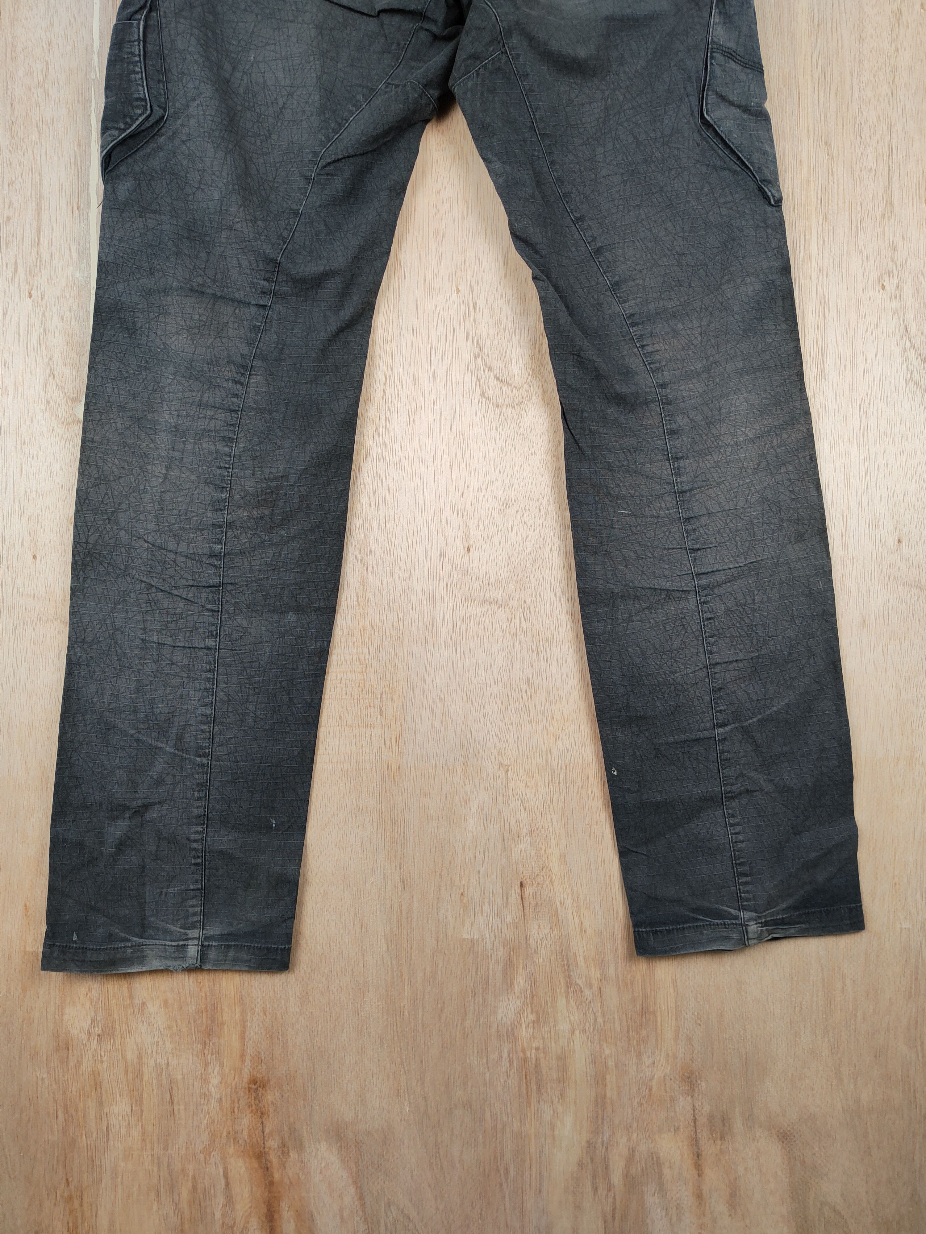 Japanese Brand D-Grow faded Gray multipocket utility Cargo Pant #4396 Size US 31 - 13 Thumbnail