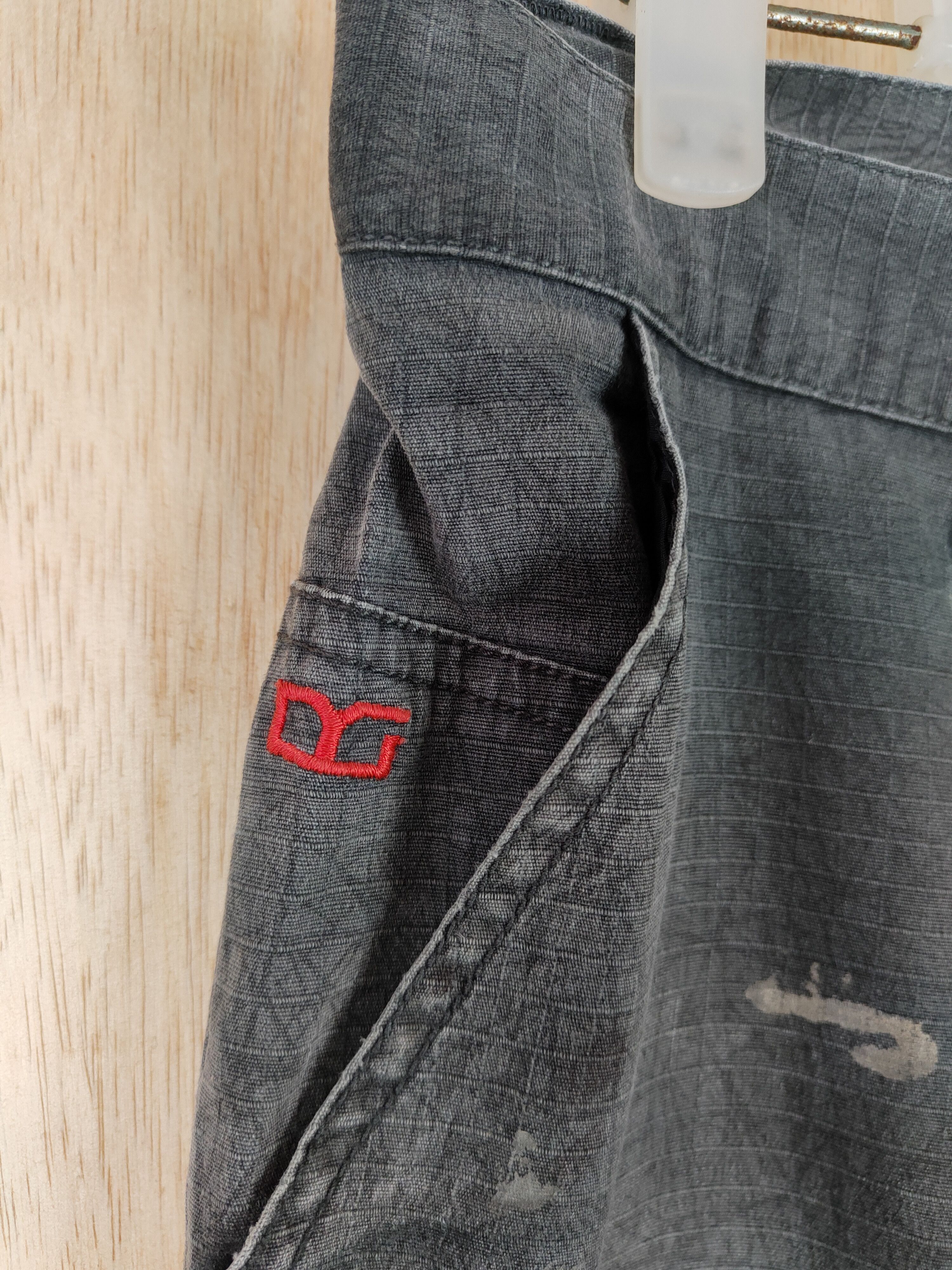 Japanese Brand D-Grow faded Gray multipocket utility Cargo Pant #4396 Size US 31 - 2 Thumbnail