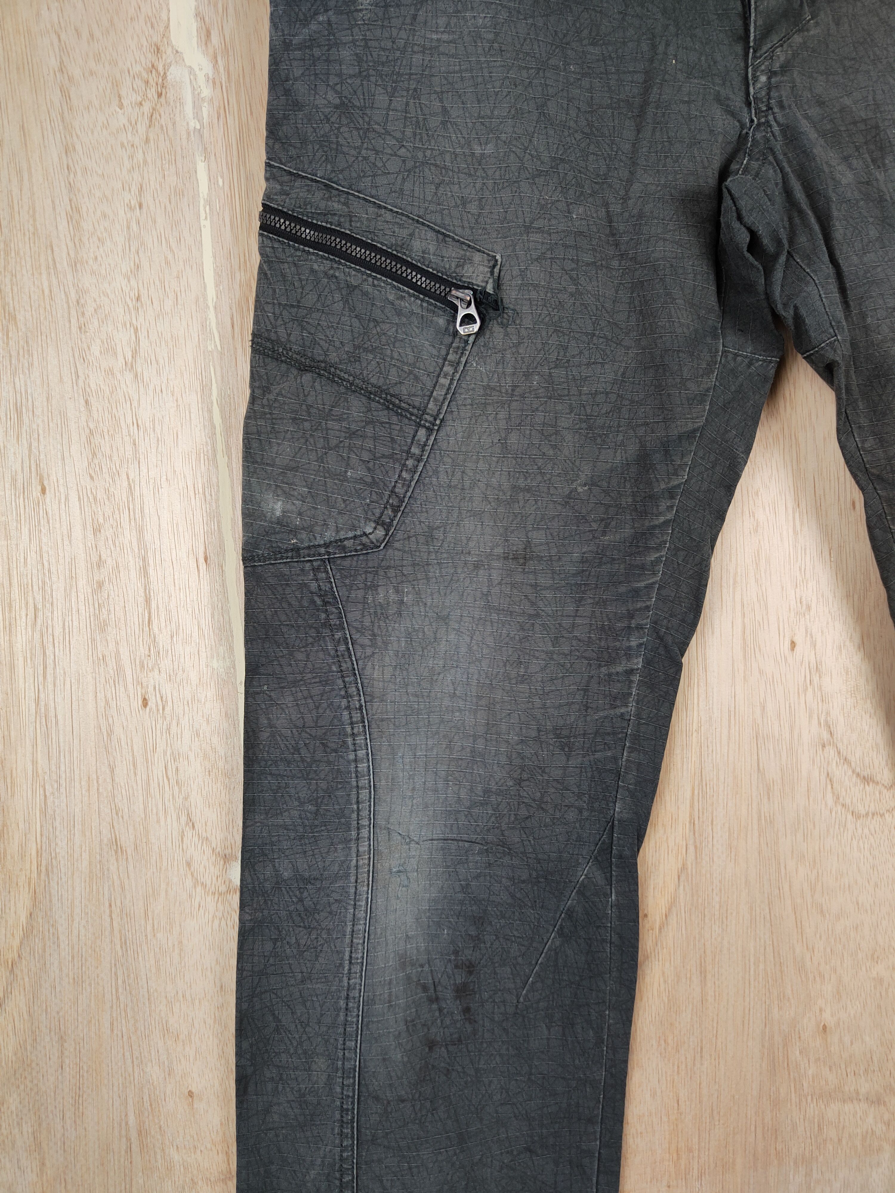 Japanese Brand D-Grow faded Gray multipocket utility Cargo Pant #4396 Size US 31 - 7 Thumbnail